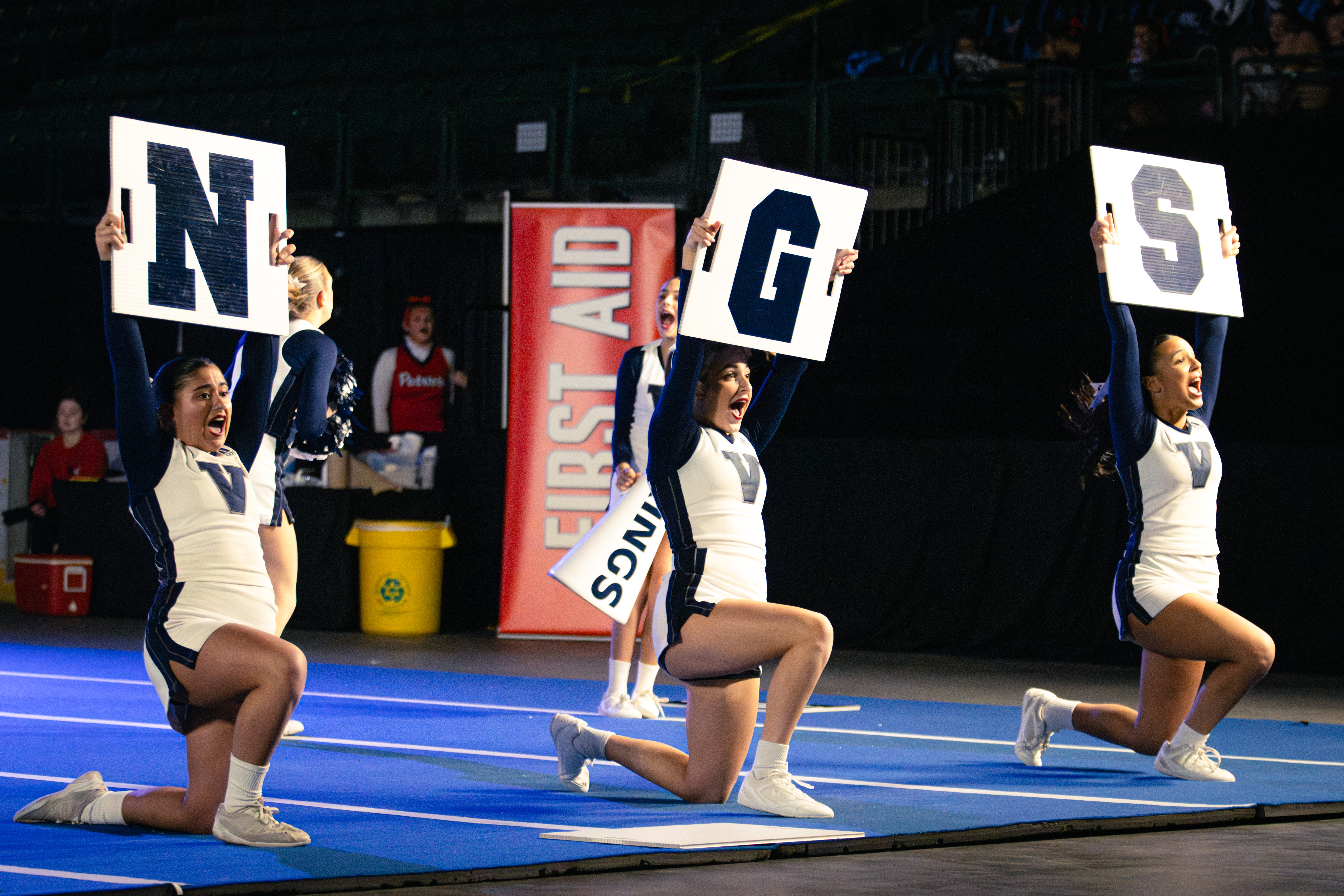 NDA, Sea, Hill earned their spots at Nationals on Sunday, competing at the UCA Northeast Regional at CURE Insurance Arena. (Annie DeBiase for the Advance/SILive.com