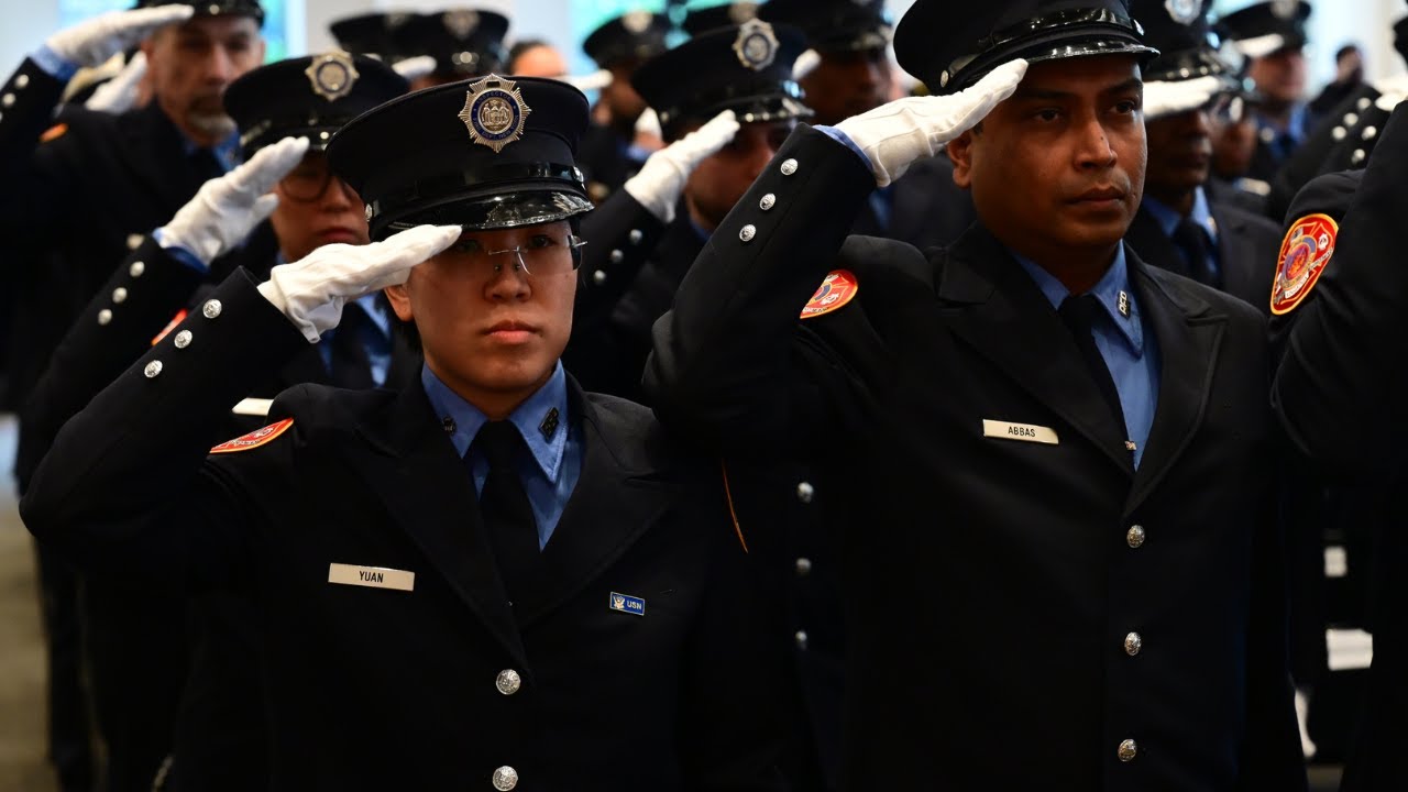 FDNY Graduation Ceremony for Fire Protection Inspectors