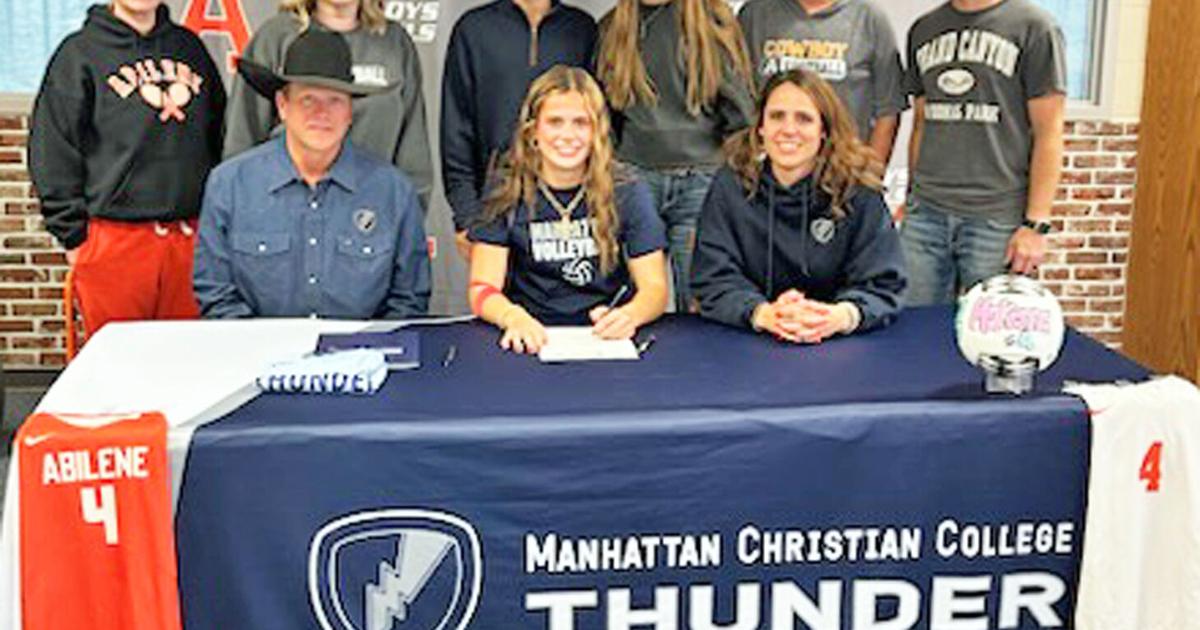 Makenna Stover signs with Manhattan Christian College | Sports