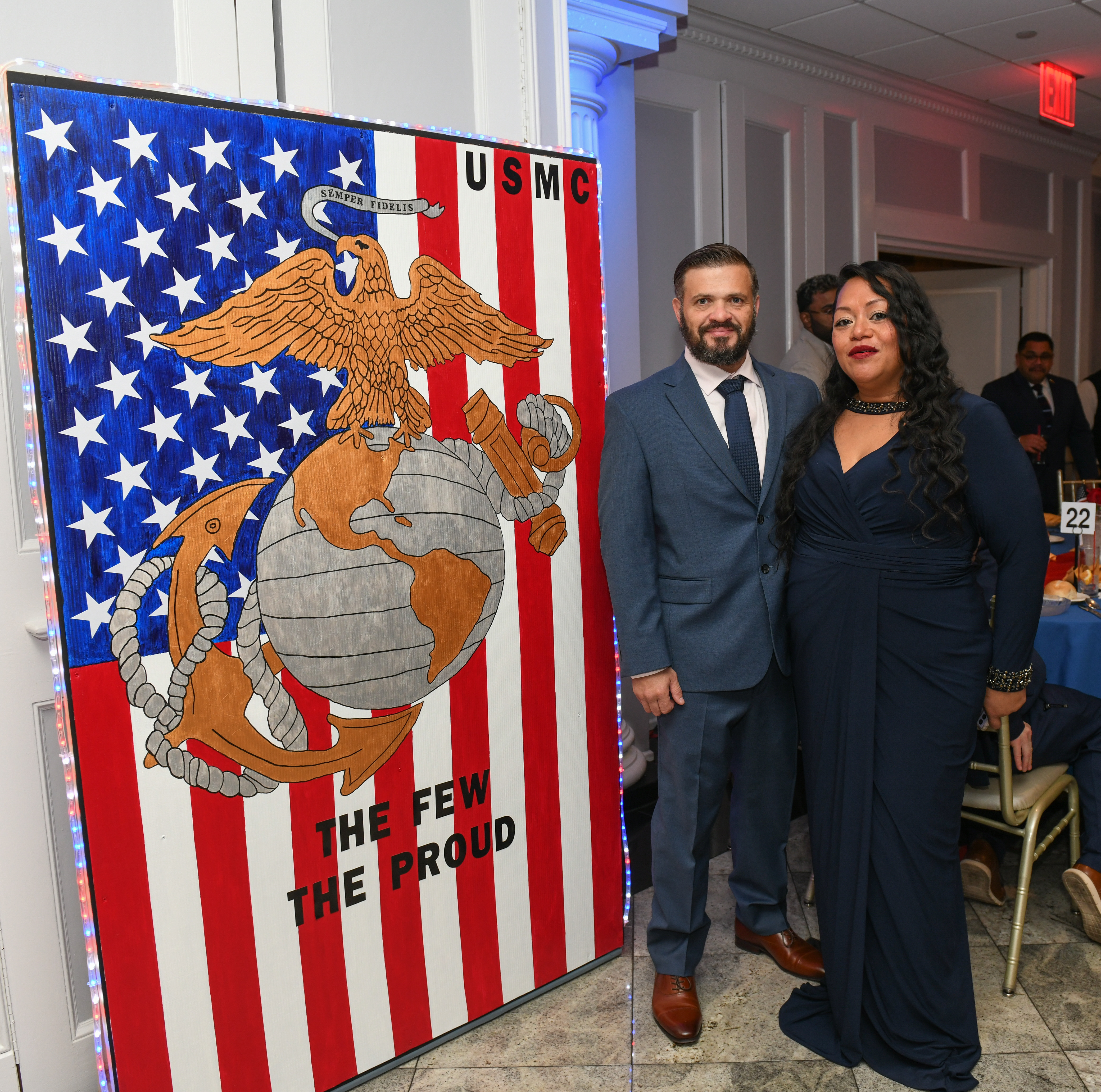 The Sgt. Angel Mendez Marine Corps League Detachment 246 celebrated the 250th Anniversary of the Marine Corps at LiGreci's Staaten on Nov.7, 2025.(Steve White for the Advance/SILive.com)