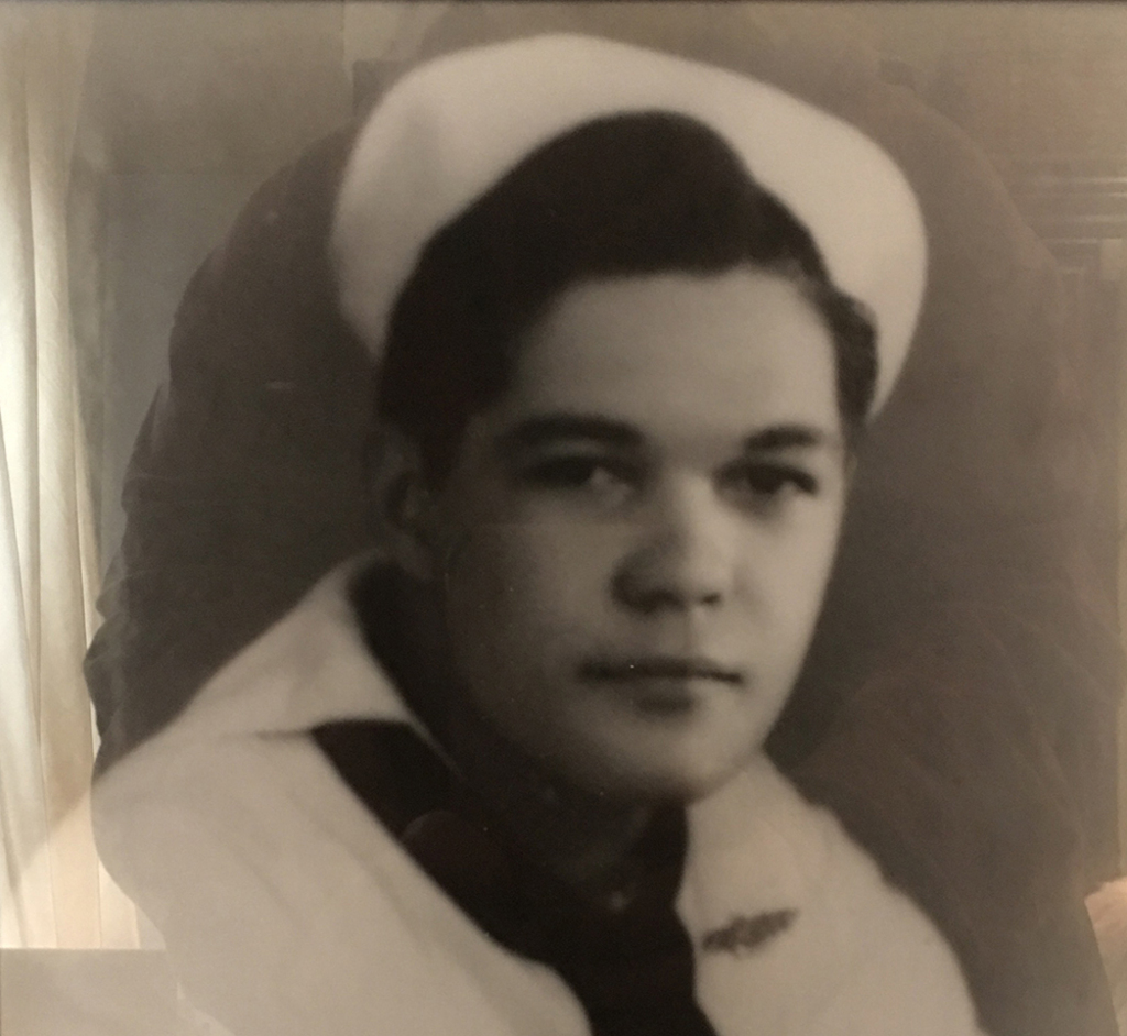Frank George Dobbins, St. George, served in the United States Navy (Submarine Classified) during WWII, 1940. (Submitted by dmtw123)