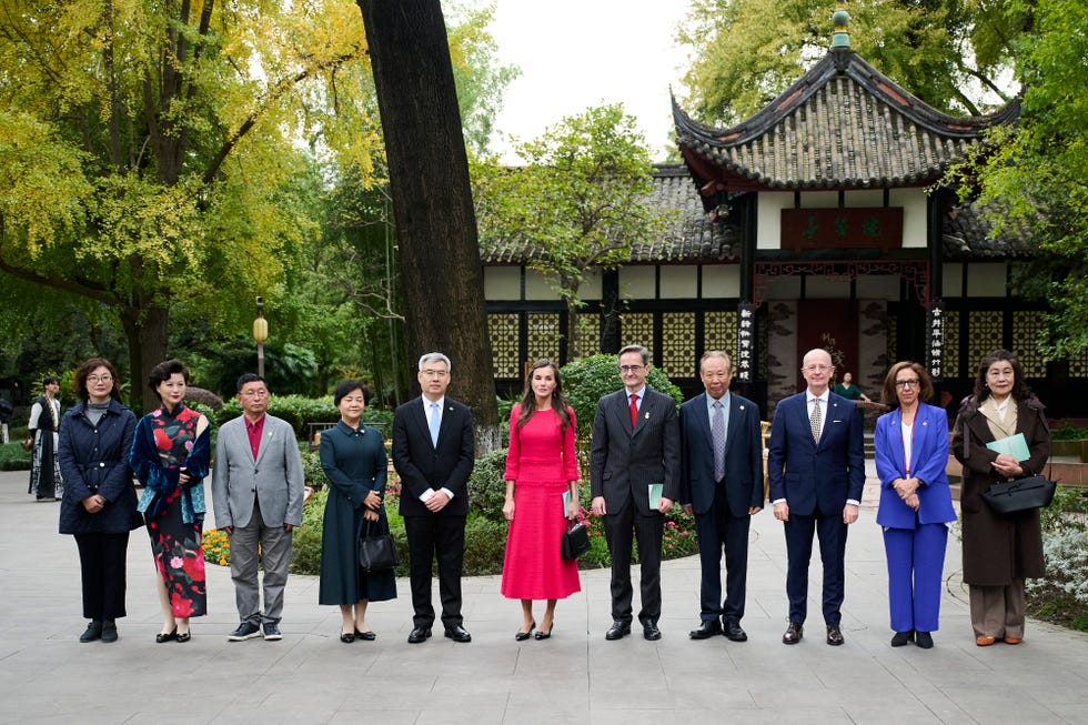 Spanish Royals Visit China - Day 1