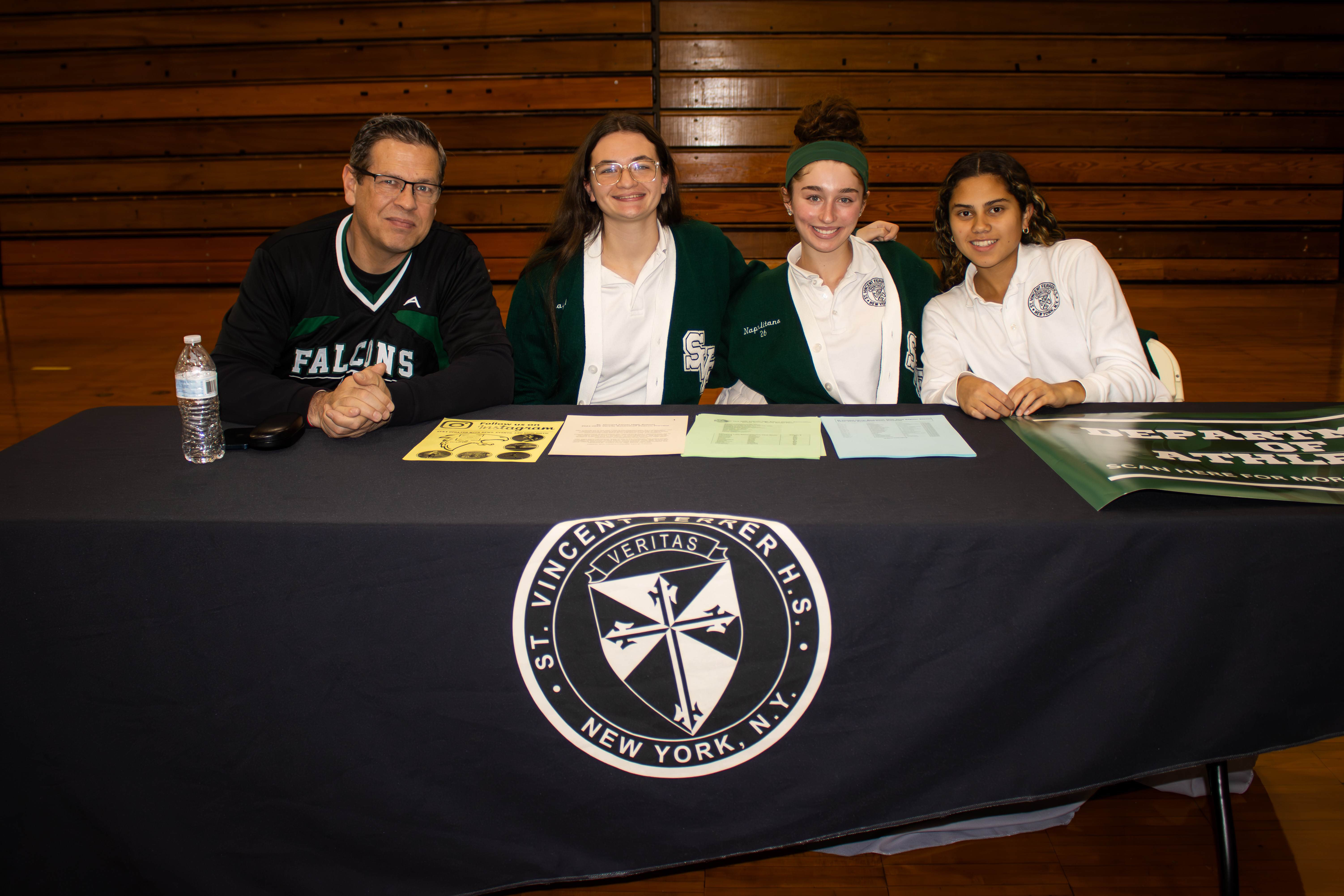 All four Staten Island CHSAA schools, alongside 26 other teams across the league, took part in the second annual event at Christ the King Monday evening. (Annie DeBiase for the Advance/SILive.com)