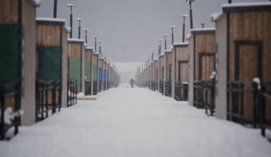 Behind the scenes of Cortina’s trailer-park Olympic Village – NBC New York