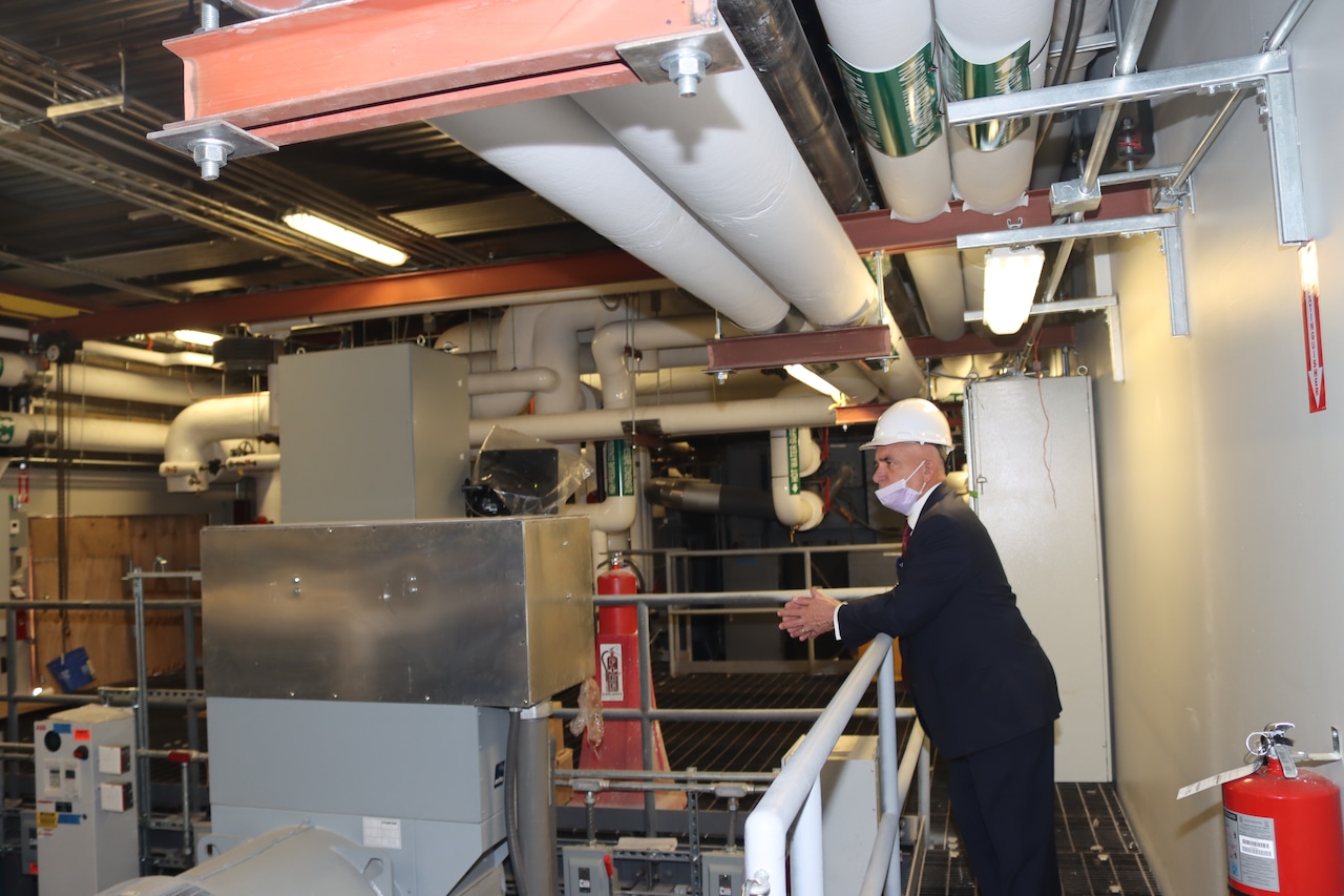 RUMC’s new Co-Gen plant  