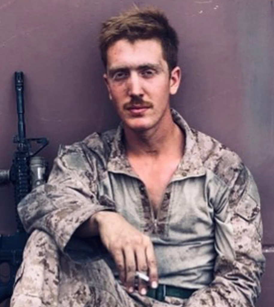 Anthony Varrone, U.S. Marine. served in the Middle East, 2018. (Submitted by Susan Wright)