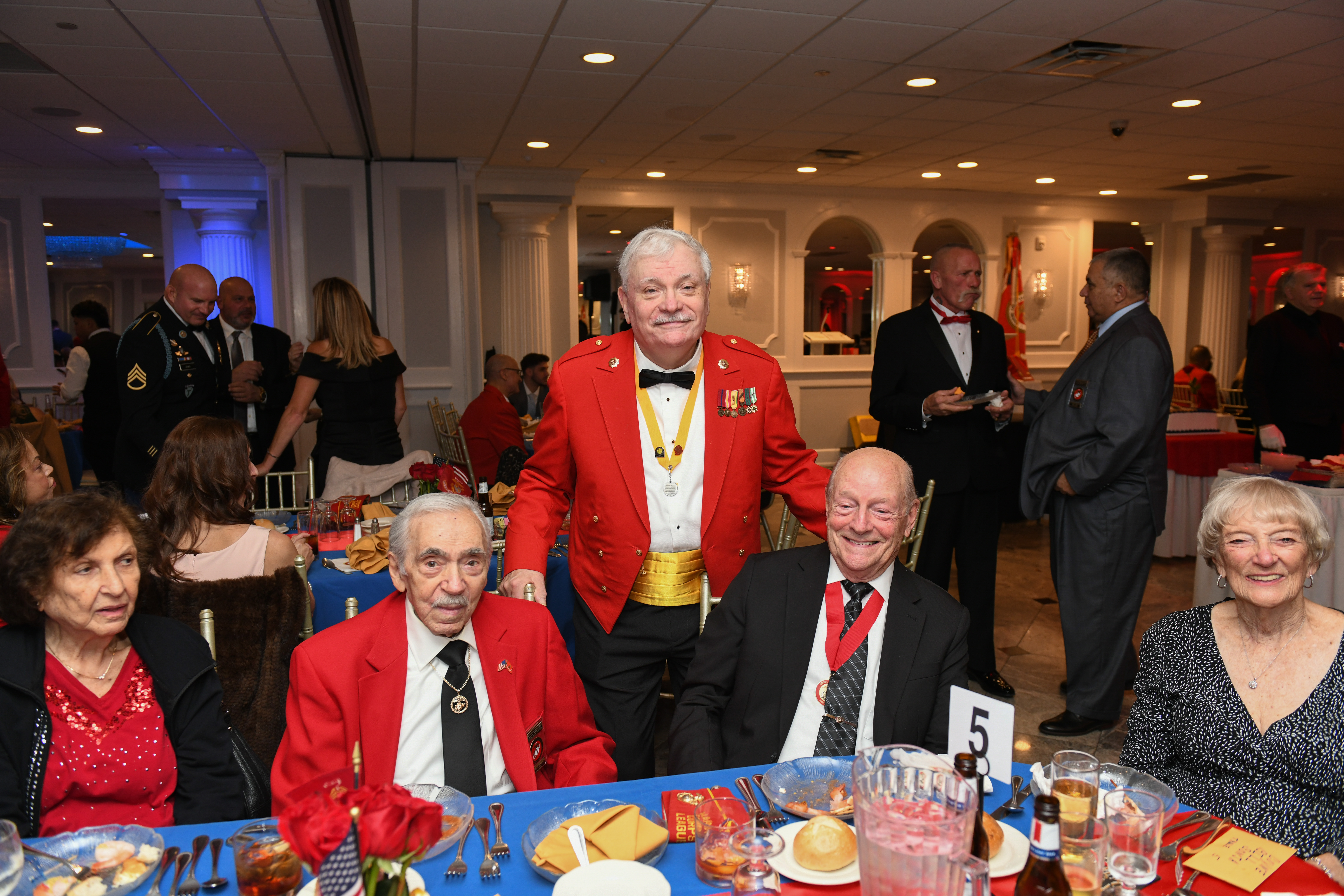 The Sgt. Angel Mendez Marine Corps League Detachment 246 celebrated the 250th Anniversary of the Marine Corps at LiGreci's Staaten on Nov.7, 2025.(Steve White for the Advance/SILive.com)