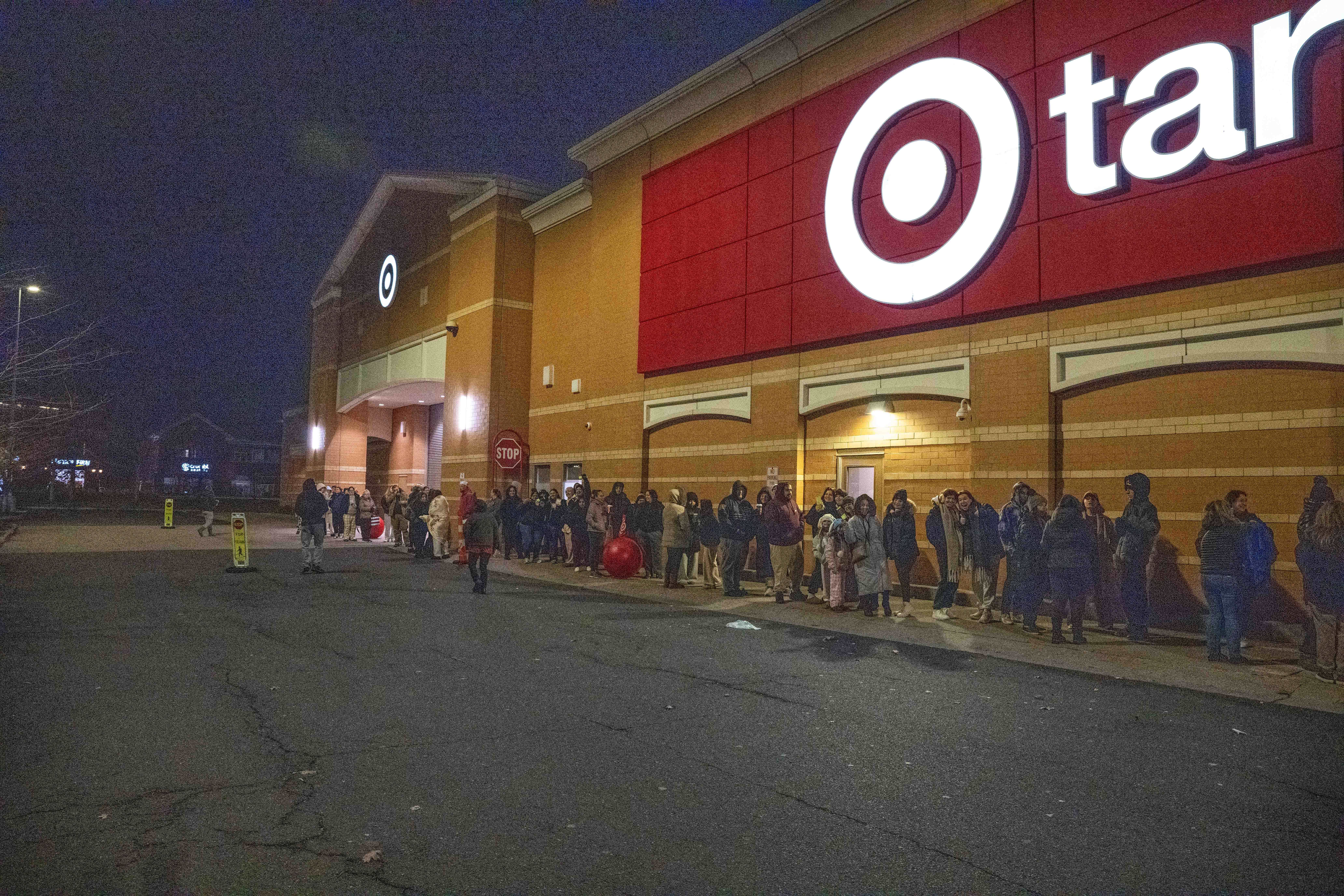 Shoppers flock to Target at the Bricktown Shopping Center on Friday, November 28, 2025, in Charleston. (Owen Reiter for the Advance/SILive.com)