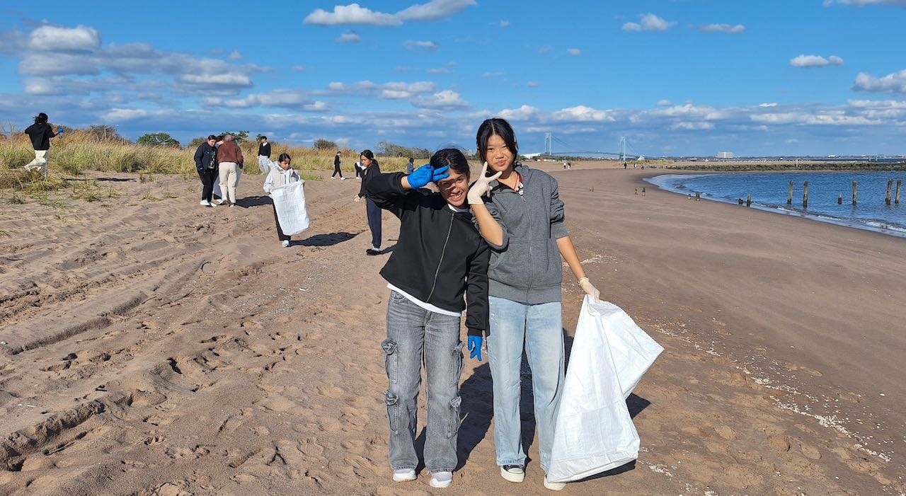 Beach cleanup