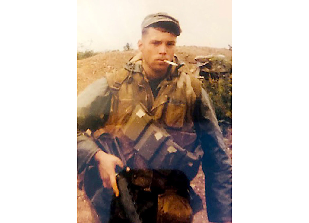 This is my father, Charlie Wells, a West Brighton resident. He fought in the Vietnam War with the United States Marine Corps from March of 1967 through April 1968. He was wounded in combat and was awarded the Purple Heart. This photo was taken in Dong Ha in 1967. (Submitted by his daughter Jennifer Wells-Urs)