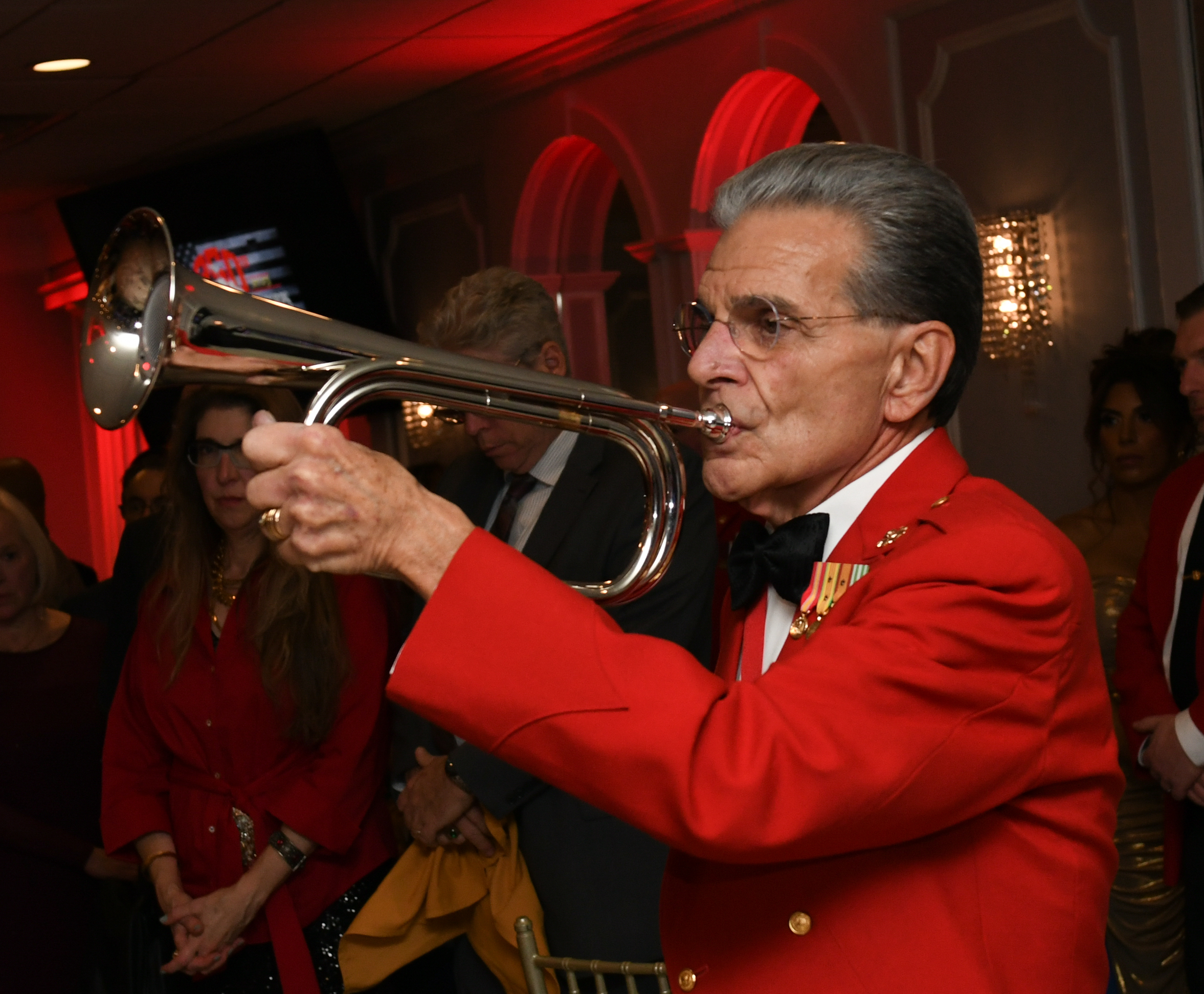 The Sgt. Angel Mendez Marine Corps League Detachment 246 celebrated the 250th Anniversary of the Marine Corps at LiGreci's Staaten on Nov.7, 2025.(Steve White for the Advance/SILive.com)