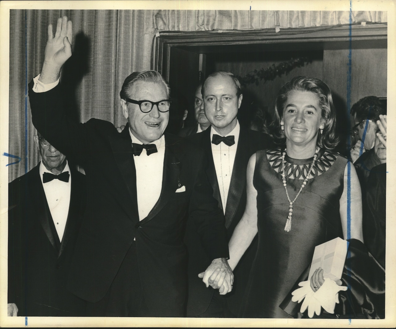 1970 Press Photo Governor Rockefeller & wife at Tavern on the Green, New Dorp