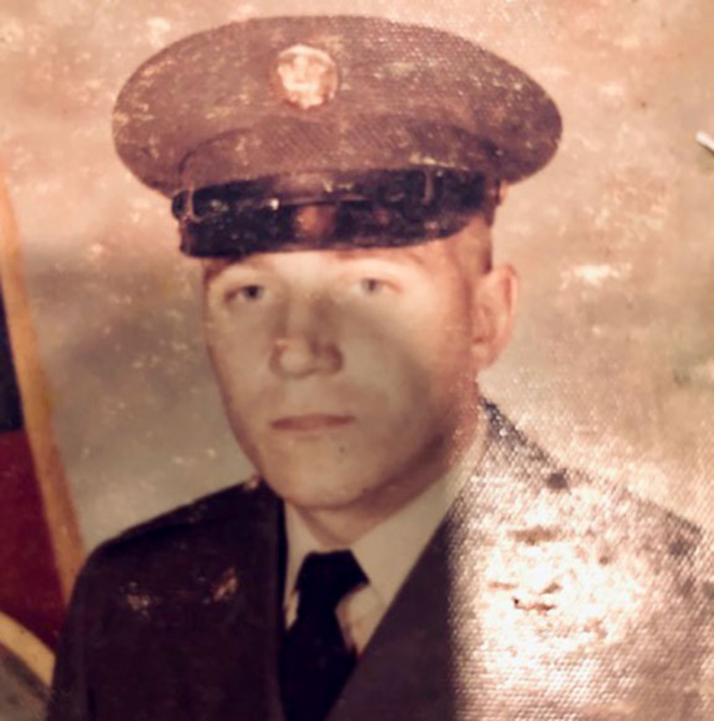 Andrew J. Link Jr. of Dongan Hills, U.S. Army, Rank SP/4 served in Vietnam 1970-1971. Photo taken 1970 (Submitted by Jillian Link)