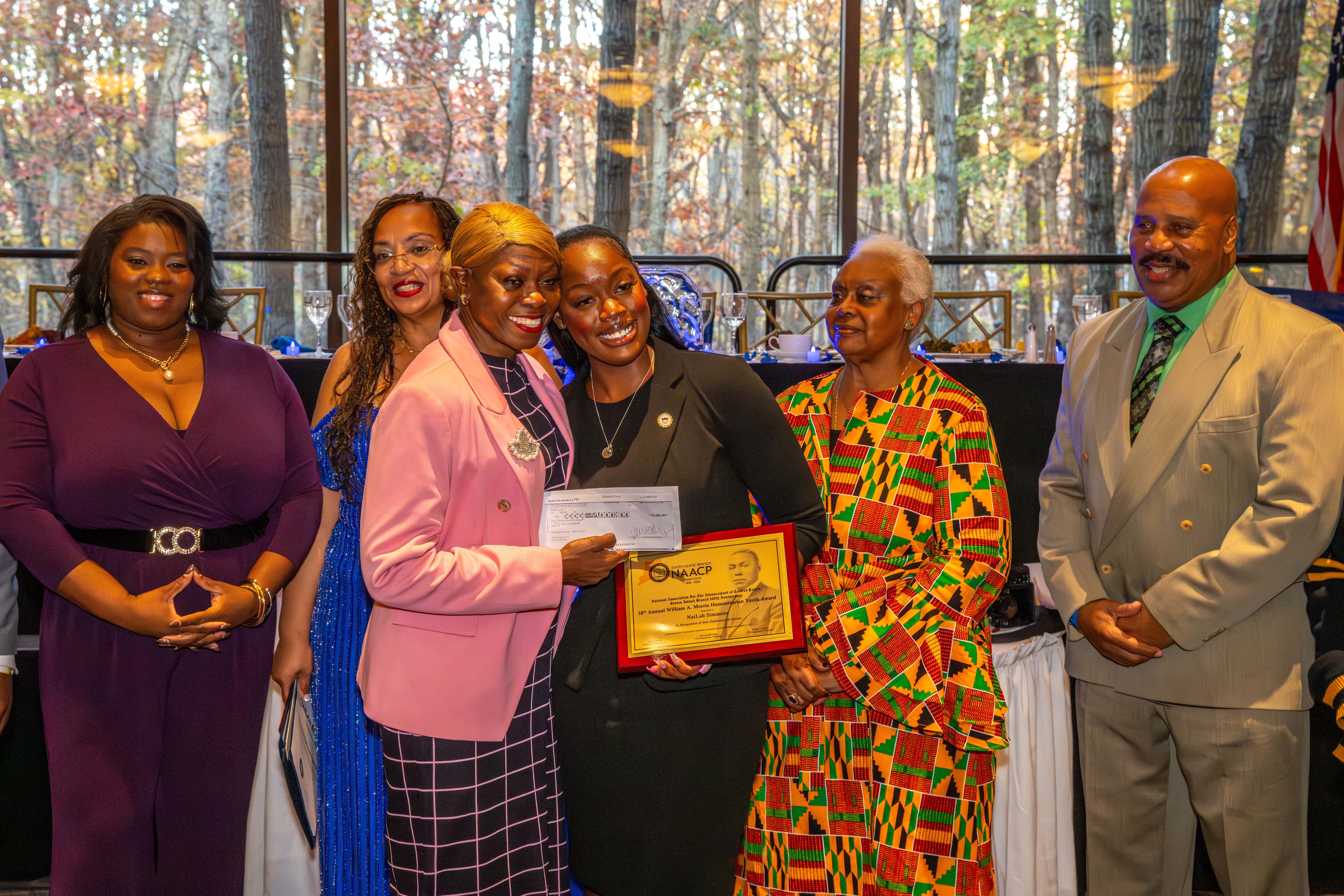 Hundreds attend the Staten Island NAACP’s Freedom Fund Luncheon held at Nicotra’s Ballroom at the Hilton Garden Inn on Saturday, November 8, 2025, in Bloomfield. The milestone event marked 100 years of service to the community. (Owen Reiter for the Advance/SILive.com