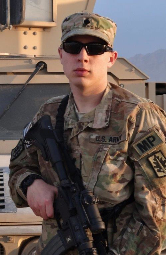 James M. Castoro, Annadale, served in the U.S. Army, 310th MP Battalion in Afghanistan Photo was taken in June, 2012. (Submitted by his mom Linda Castoro)