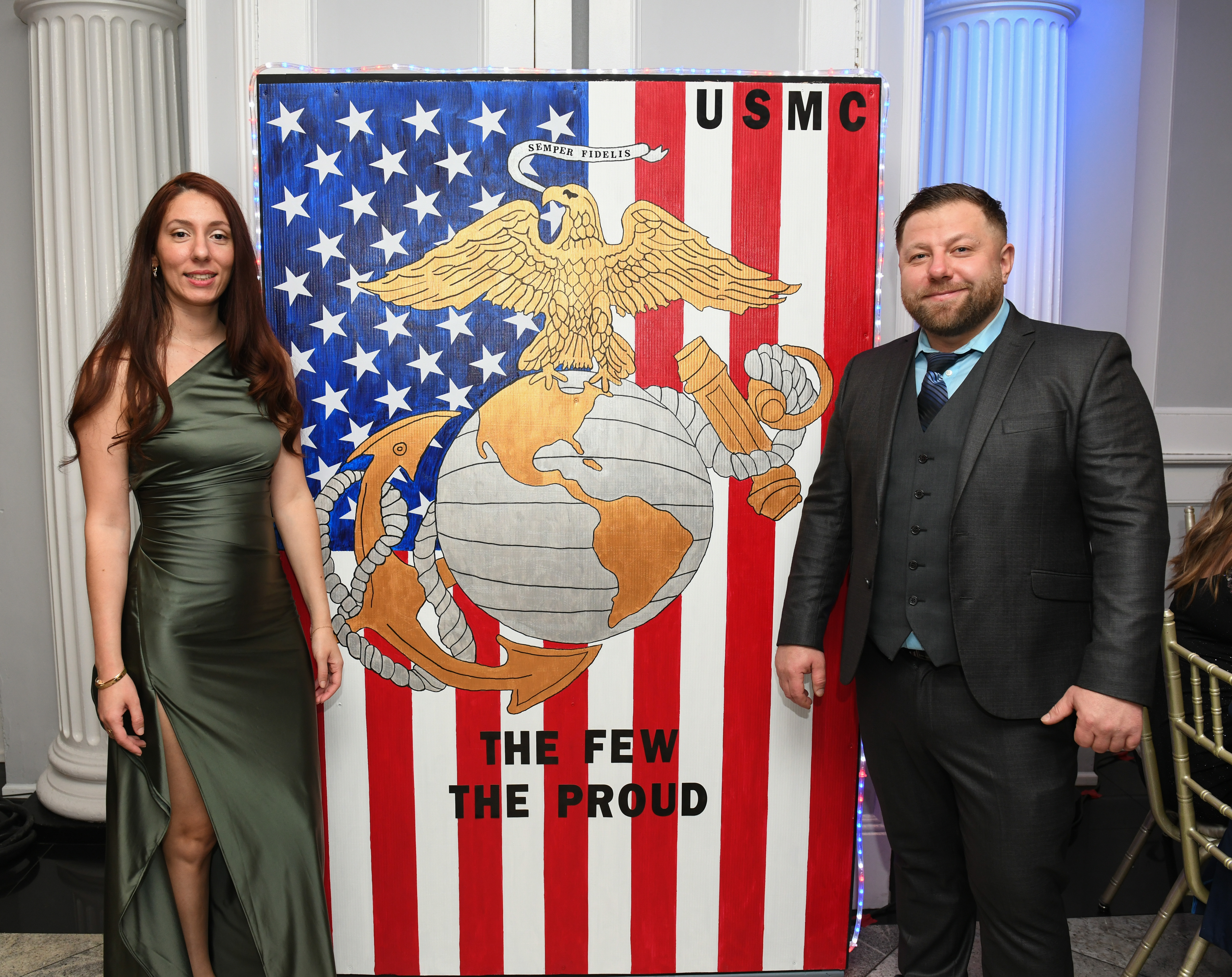The Sgt. Angel Mendez Marine Corps League Detachment 246 celebrated the 250th Anniversary of the Marine Corps at LiGreci's Staaten on Nov.7, 2025.(Steve White for the Advance/SILive.com)