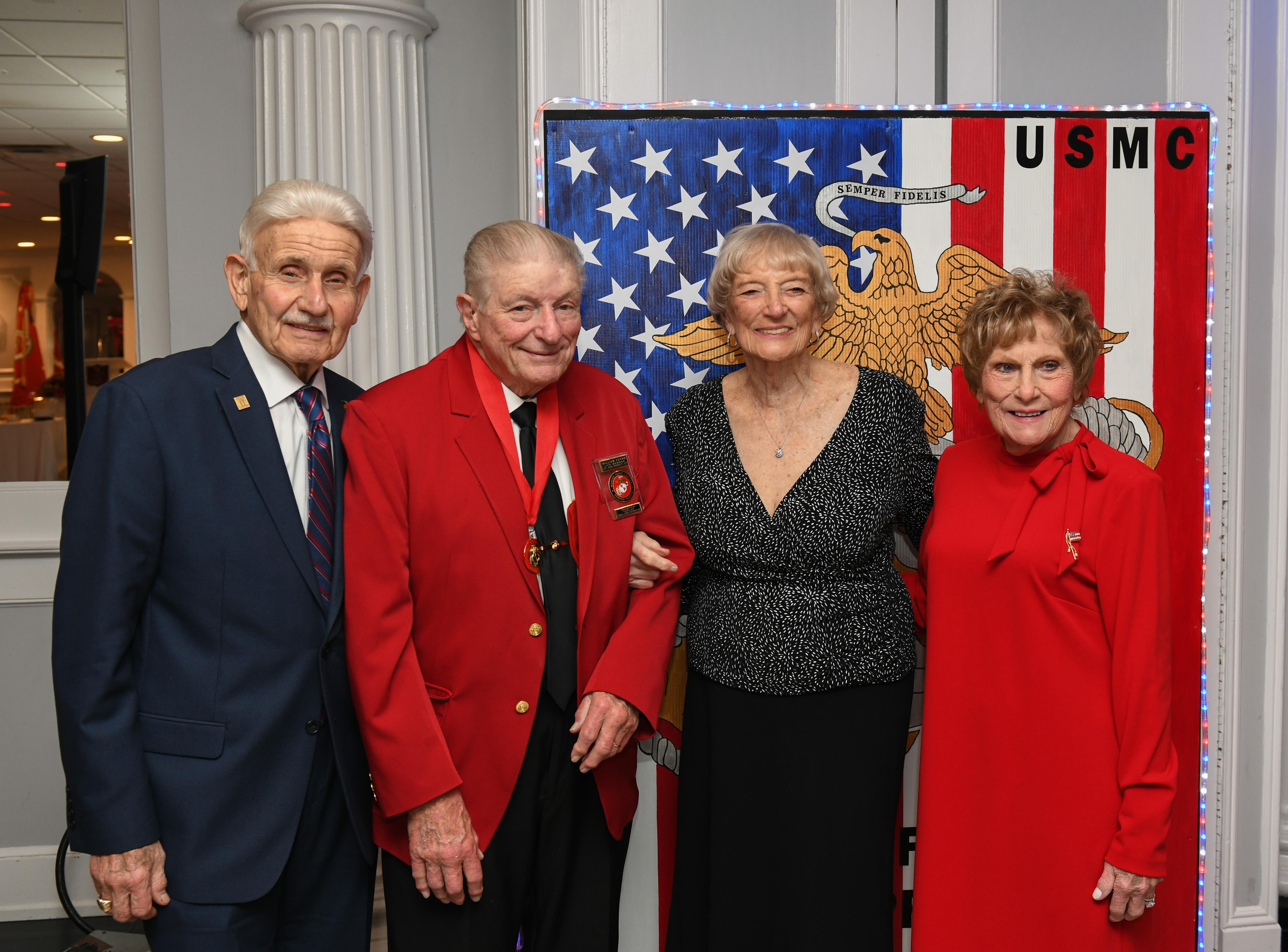 The Sgt. Angel Mendez Marine Corps League Detachment 246 celebrated the 250th Anniversary of the Marine Corps at LiGreci's Staaten on Nov.7, 2025.(Steve White for the Advance/SILive.com)