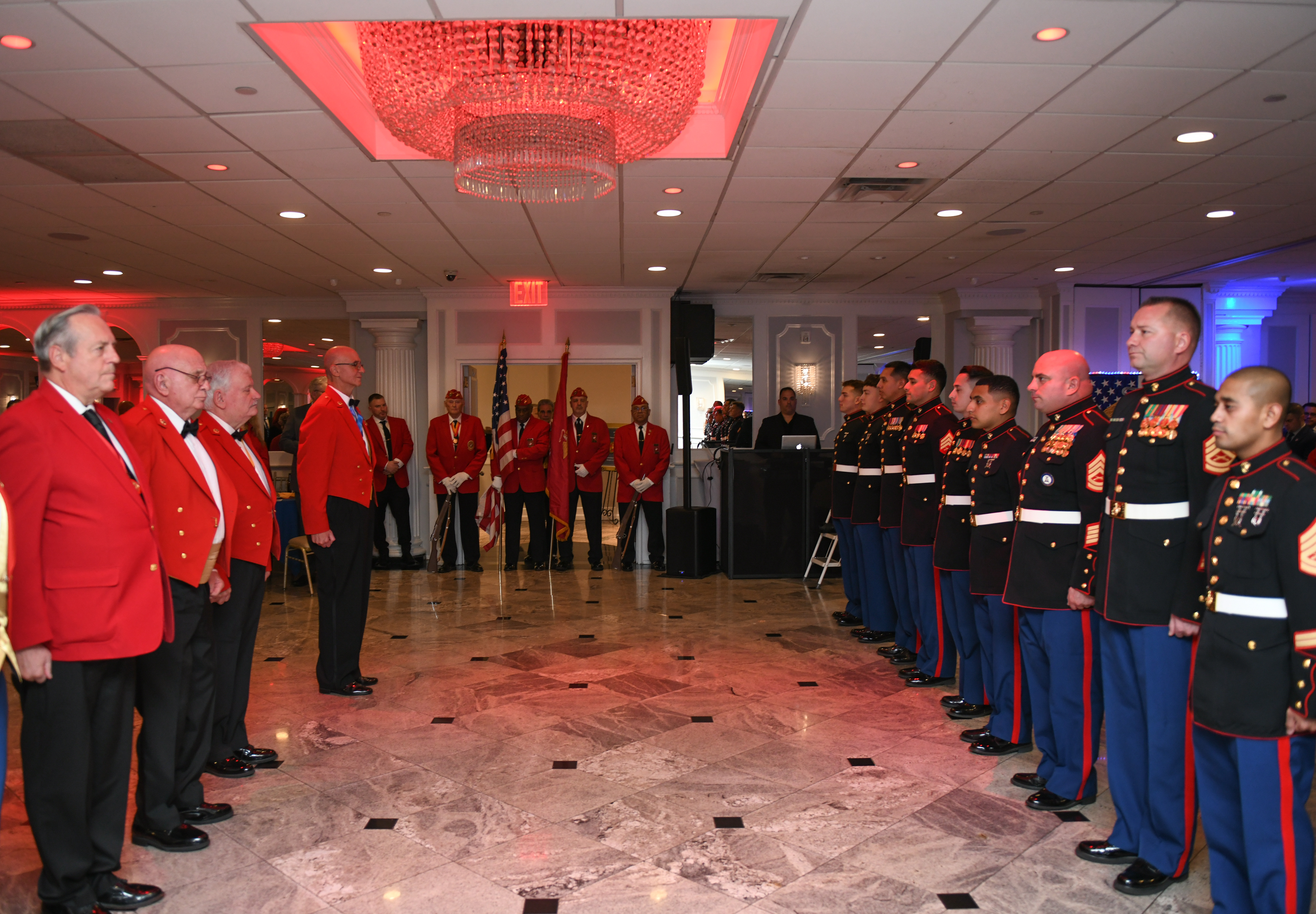 The Sgt. Angel Mendez Marine Corps League Detachment 246 celebrated the 250th Anniversary of the Marine Corps at LiGreci's Staaten on Nov.7, 2025.(Steve White for the Advance/SILive.com)