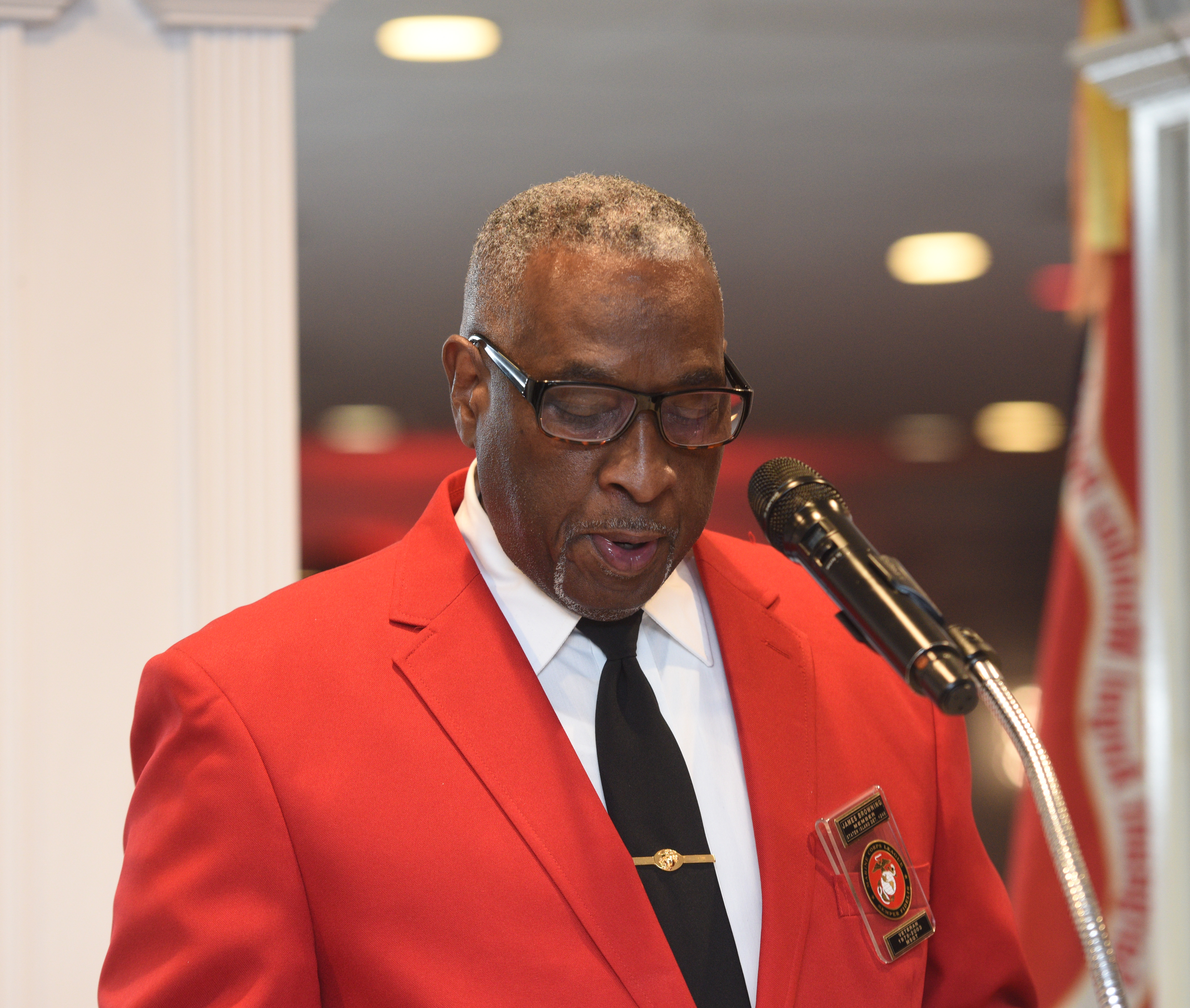 The Sgt. Angel Mendez Marine Corps League Detachment 246 celebrated the 250th Anniversary of the Marine Corps at LiGreci's Staaten on Nov.7, 2025.(Steve White for the Advance/SILive.com)