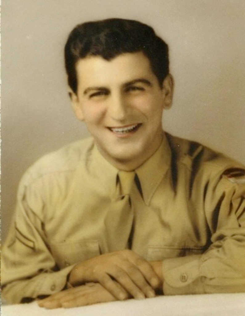 Alfred J. DeCrescenzo, was born in 1924 in Brooklyn. He served his country proudly in the U.S. Army in World War II with the rank of Corporal in the 505th MP Battalion from 1943 to1946 in Europe. He was a proud Veteran and he loved his country. (Submitted by Jena DeCrescenzo)