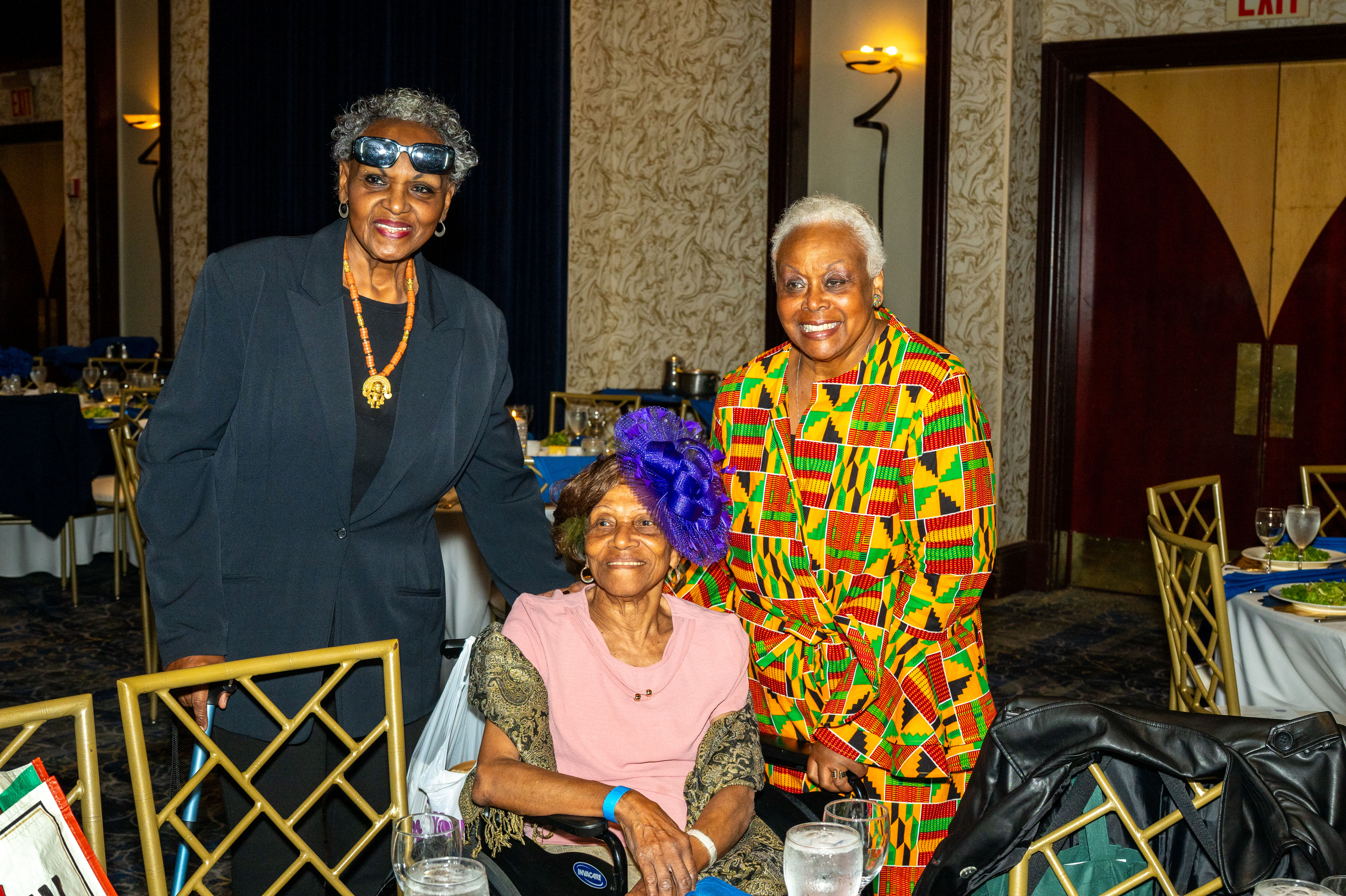Joan Morris, Clara Sue Ogburn, and Delores Morris attend the Staten Island NAACP’s Freedom Fund Luncheon held at Nicotra’s Ballroom at the Hilton Garden Inn on Saturday, November 8, 2025, in Bloomfield. The milestone event marked 100 years of service to the community. (Owen Reiter for the Advance/SILive.com)
