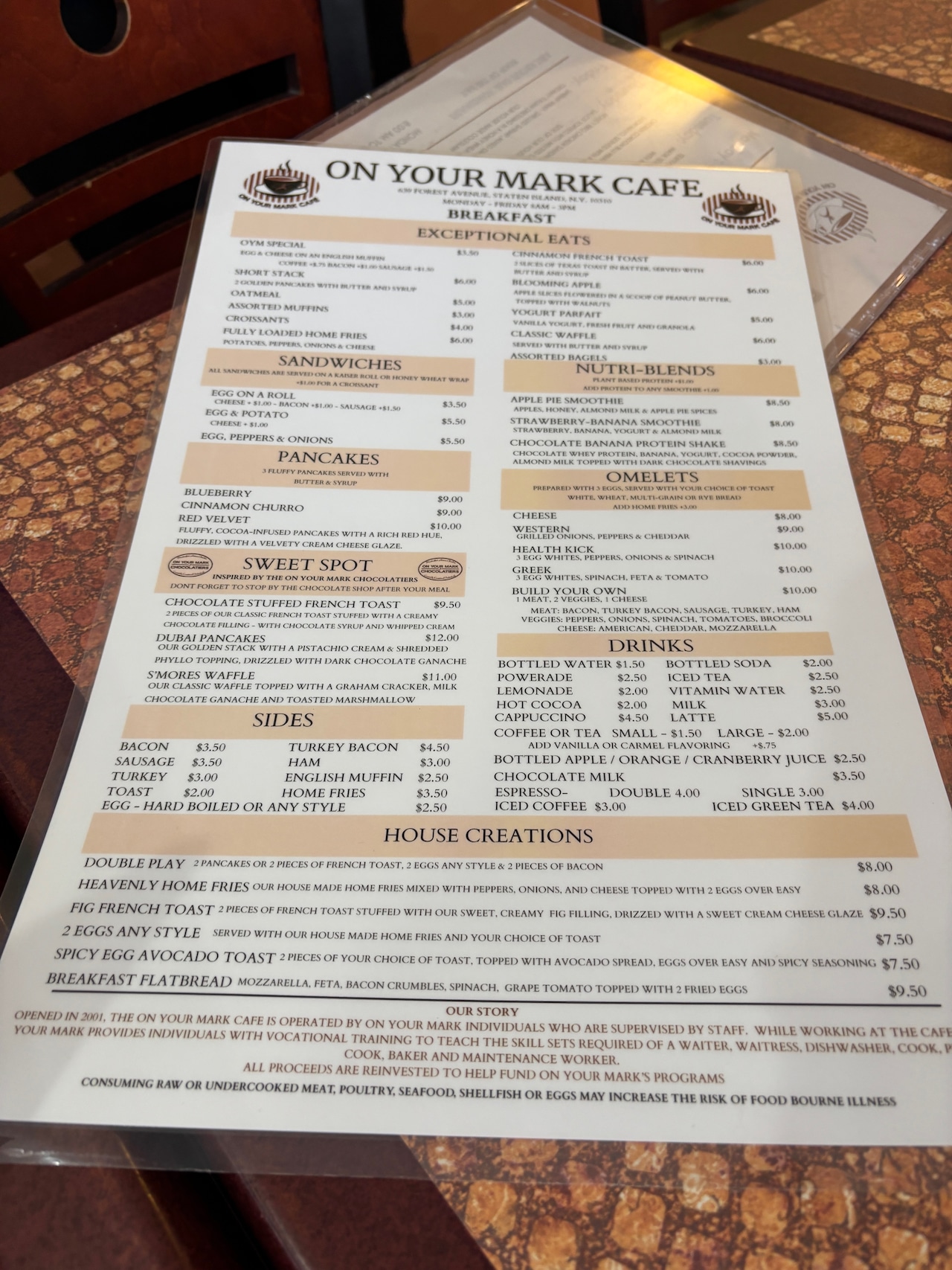 On Your Mark Cafe