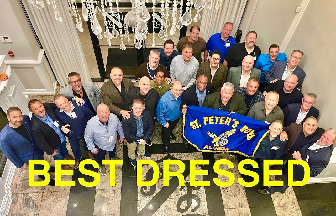 Staten Island’s Best Dressed: St. Peter’s Boys High School 40th reunion at the Staaten