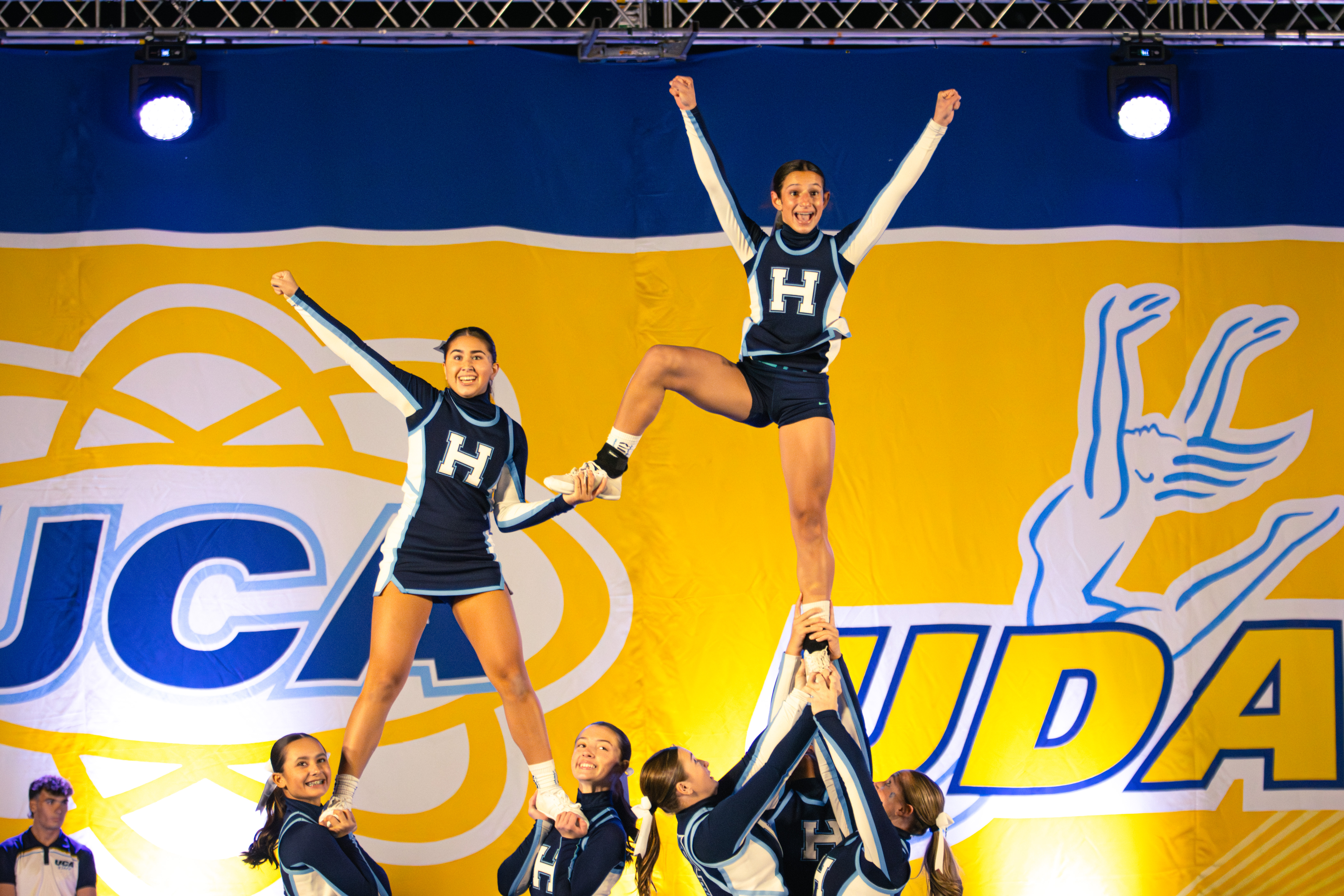 NDA, Sea, Hill earned their spots at Nationals on Sunday, competing at the UCA Northeast Regional at CURE Insurance Arena. (Annie DeBiase for the Advance/SILive.com