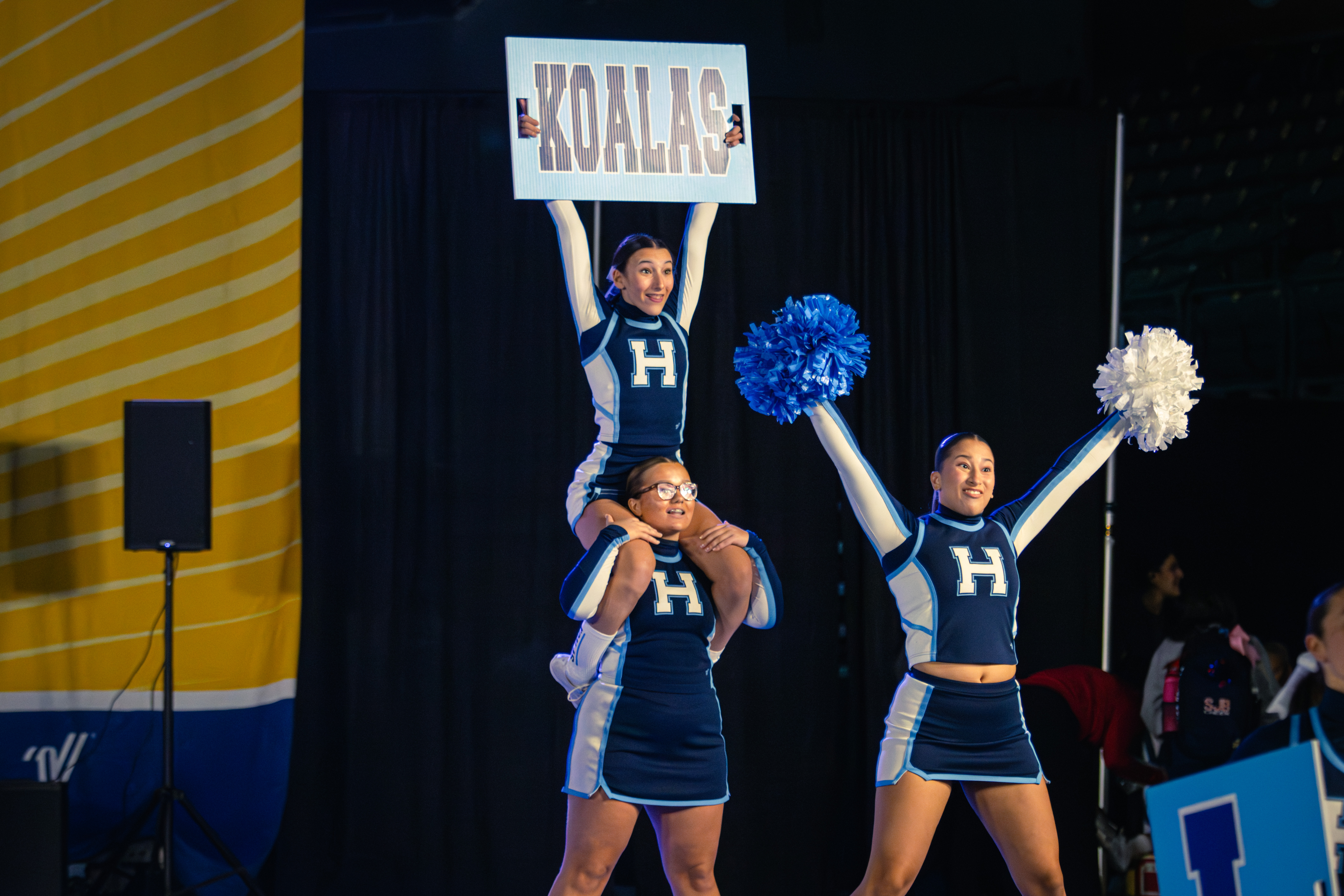 NDA, Sea, Hill earned their spots at Nationals on Sunday, competing at the UCA Northeast Regional at CURE Insurance Arena. (Annie DeBiase for the Advance/SILive.com