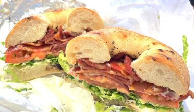 Kossar’s BLT on a Bialy