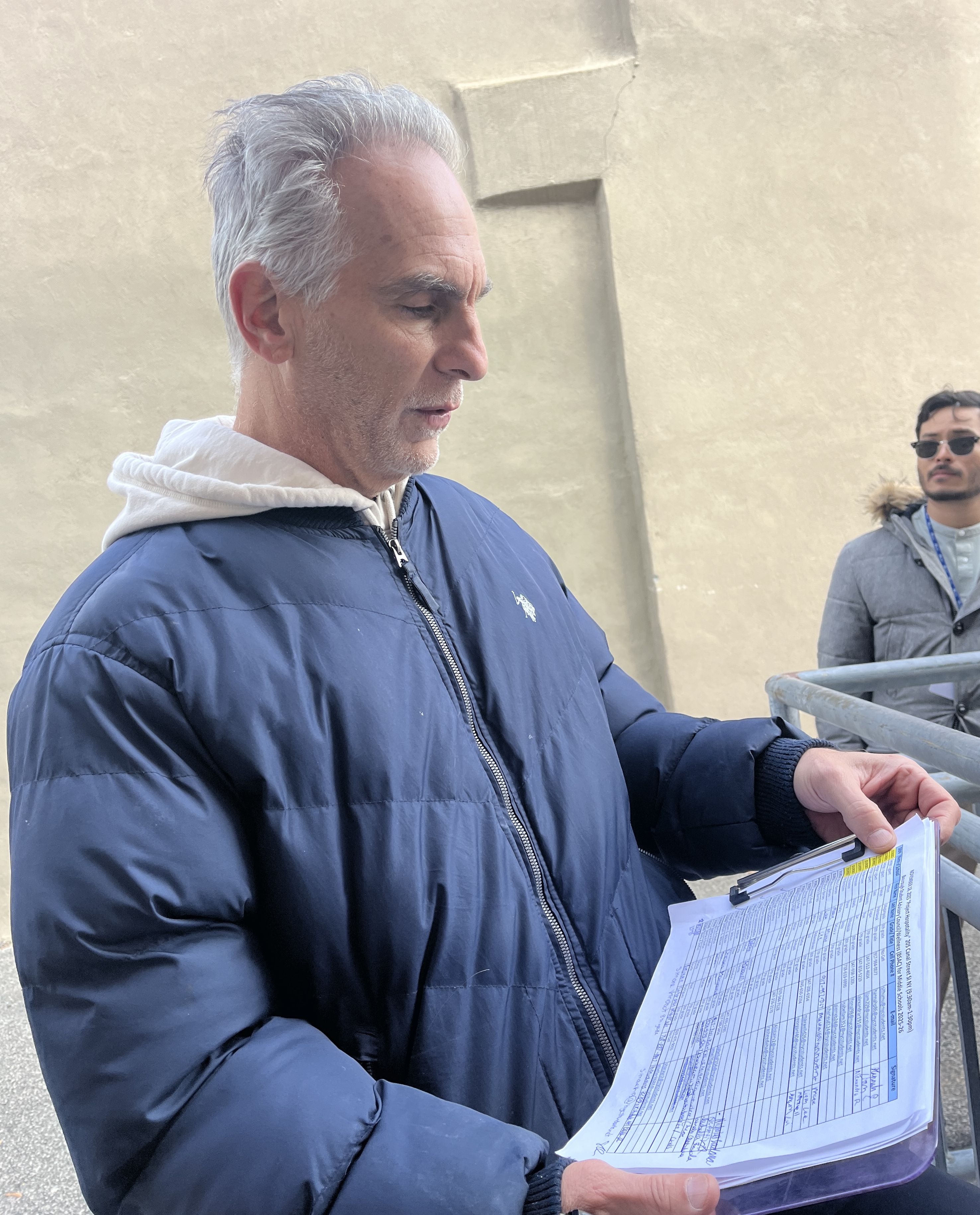 Alan Lewin, Director of student services for District 31 schools is pleased with the years of volunteerism in the schools. (Advance/SILive.com | Jan Somma-Hammel)