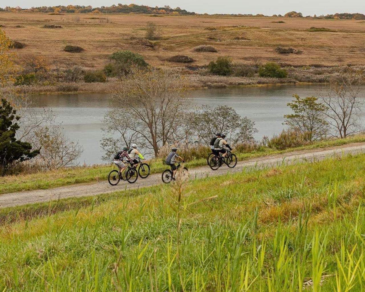 Cycling at Freshkills