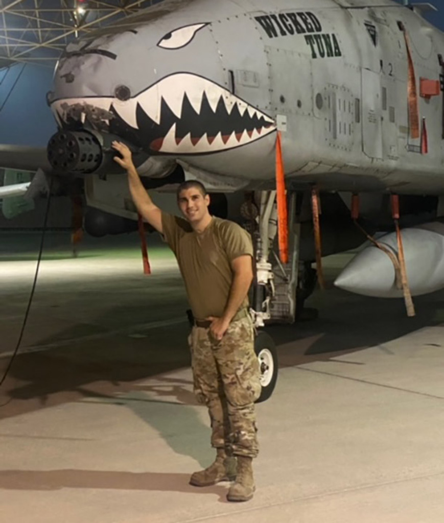 Staten Islander Michael Marra, currently serving in the U.S. Air Force, 2017-Present (Middle East). Photo taken in 2020. (Submitted by Courtney Billie)
