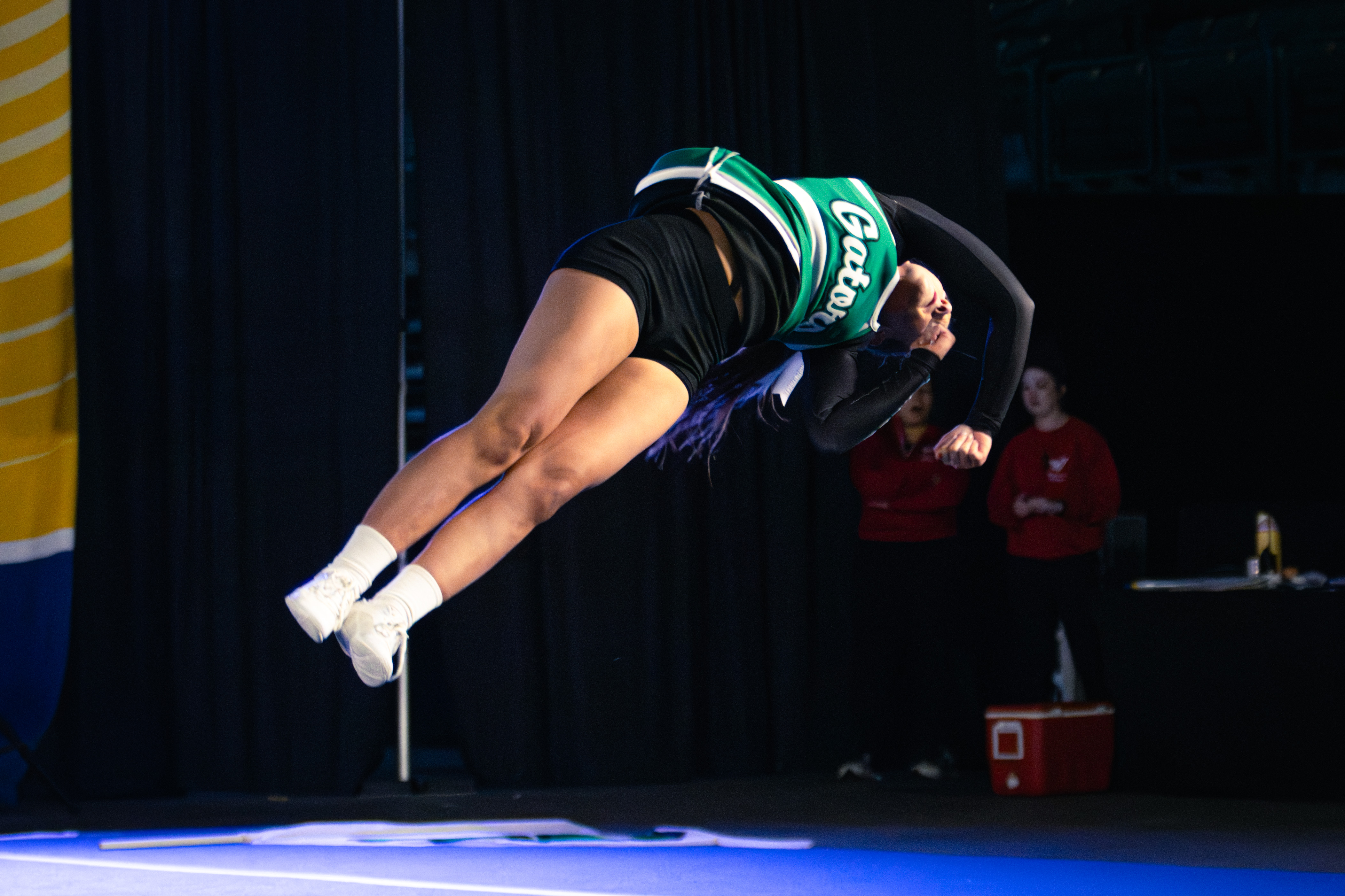 NDA, Sea, Hill earned their spots at Nationals on Sunday, competing at the UCA Northeast Regional at CURE Insurance Arena. (Annie DeBiase for the Advance/SILive.com