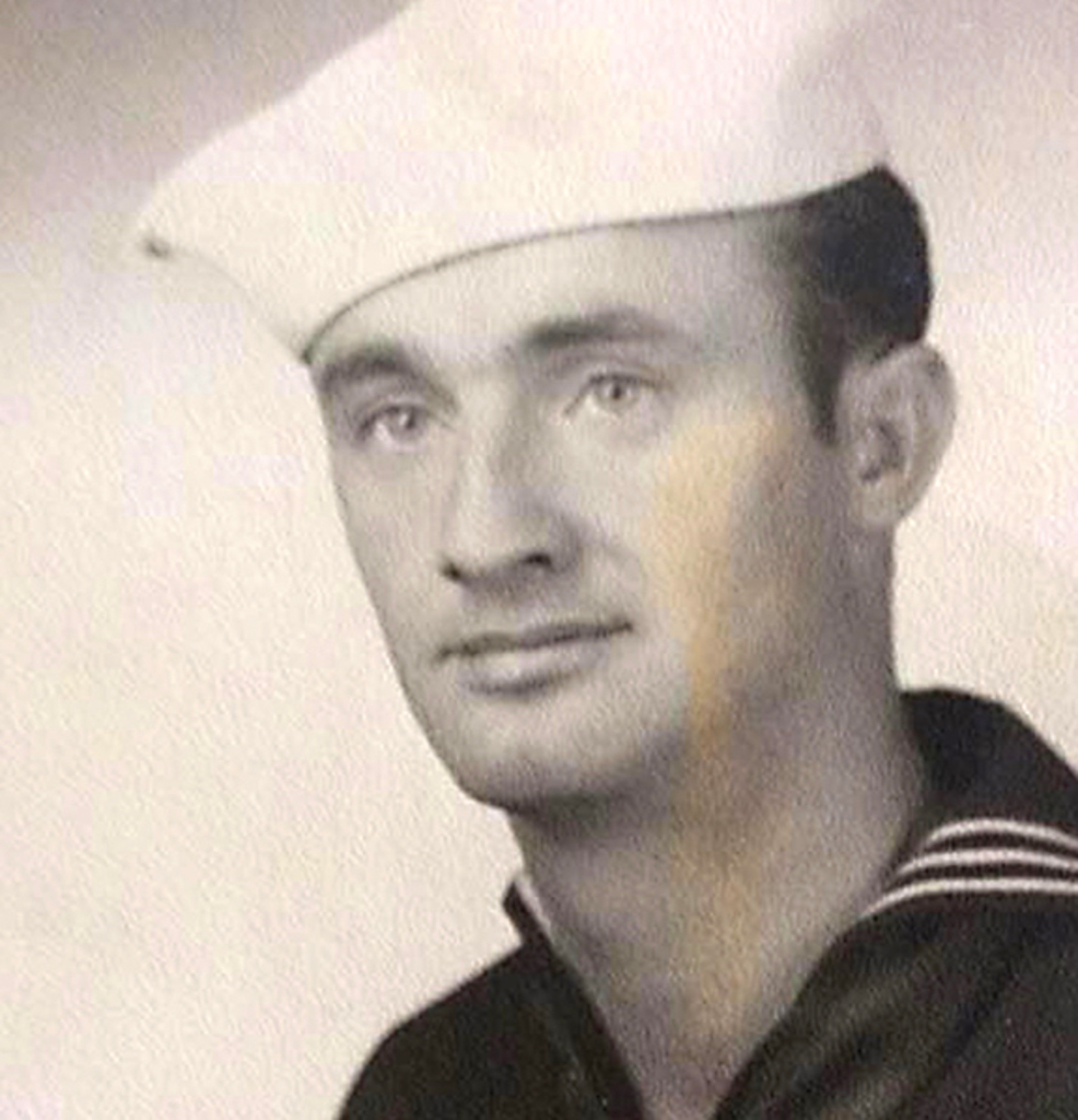 My father Bill McGuigan served in The US Navy during World War II. This photo was taken about 1943. He served in Europe mainly in Italy in Naples Bay. He was born and raised in West Brighton. He was very proud of being a native Staten Islander. When he left to serve his country in 1943 he left behind his wife Irene and two baby girls. When he returned his family expanded to include three more children. We are all proud of his service and his dedication to our family. (Submitted by Kathleen Ahearn)
