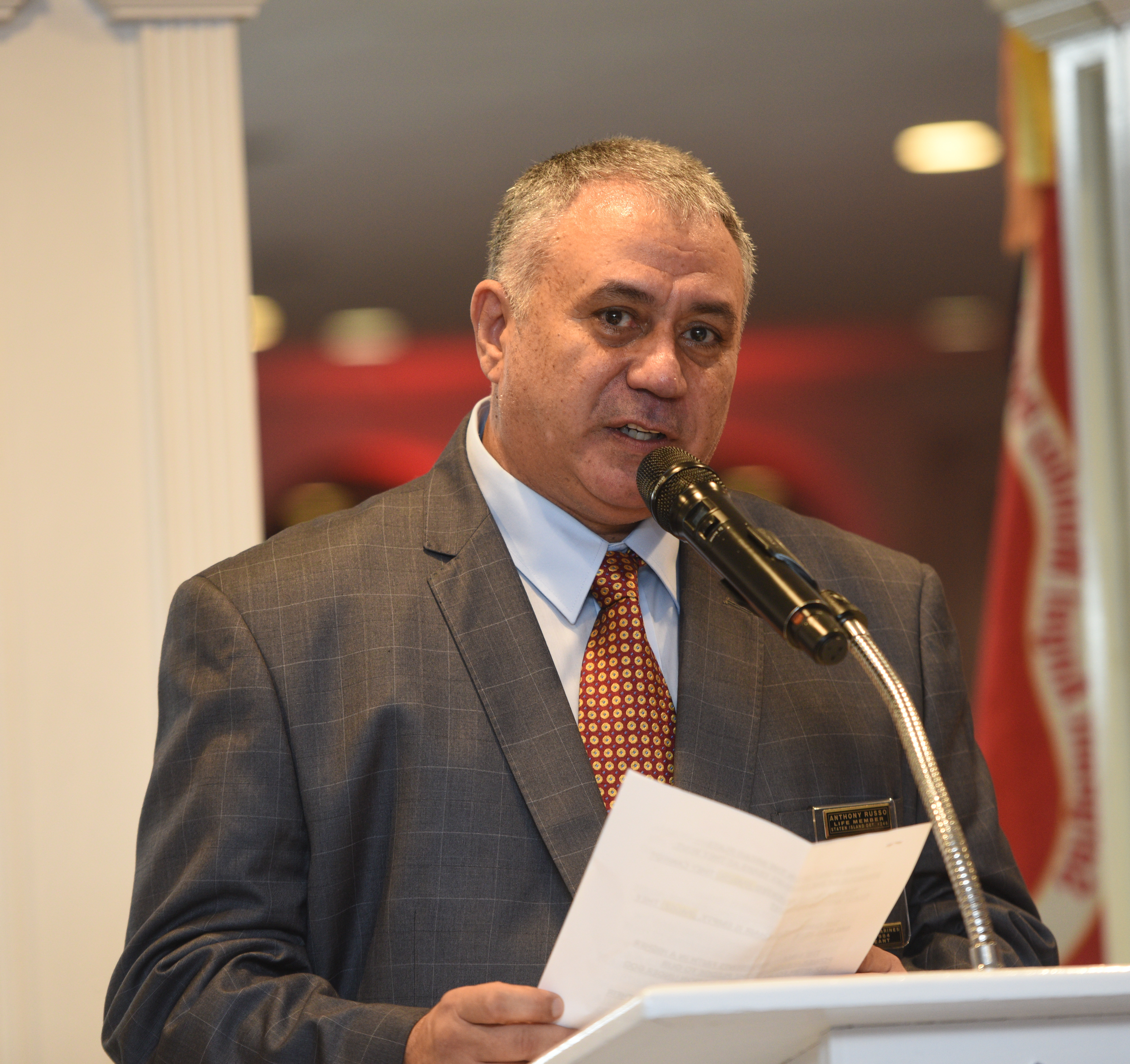 The Sgt. Angel Mendez Marine Corps League Detachment 246 celebrated the 250th Anniversary of the Marine Corps at LiGreci's Staaten on Nov.7, 2025.(Steve White for the Advance/SILive.com)
