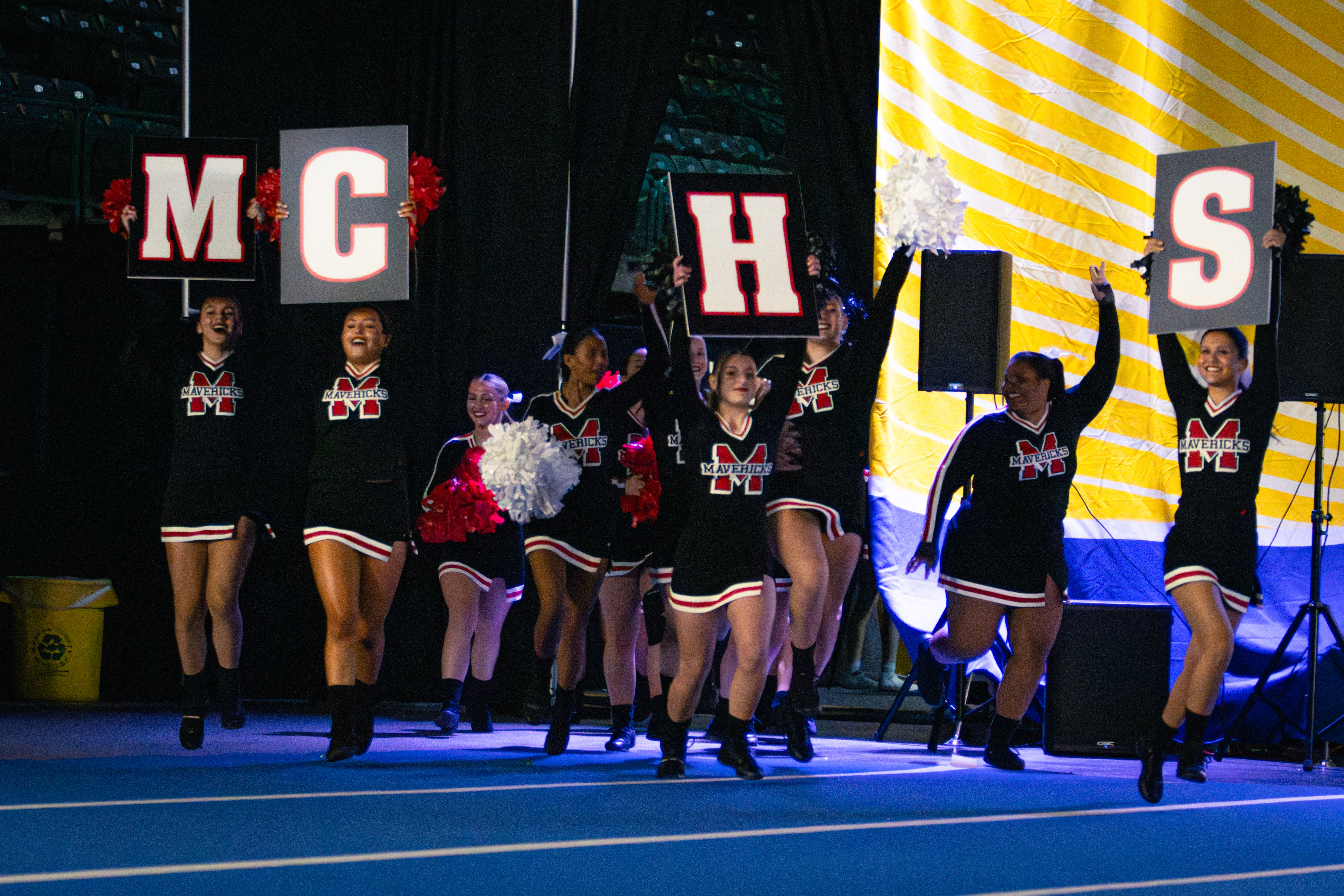 NDA, Sea, Hill earned their spots at Nationals on Sunday, competing at the UCA Northeast Regional at CURE Insurance Arena. (Annie DeBiase for the Advance/SILive.com