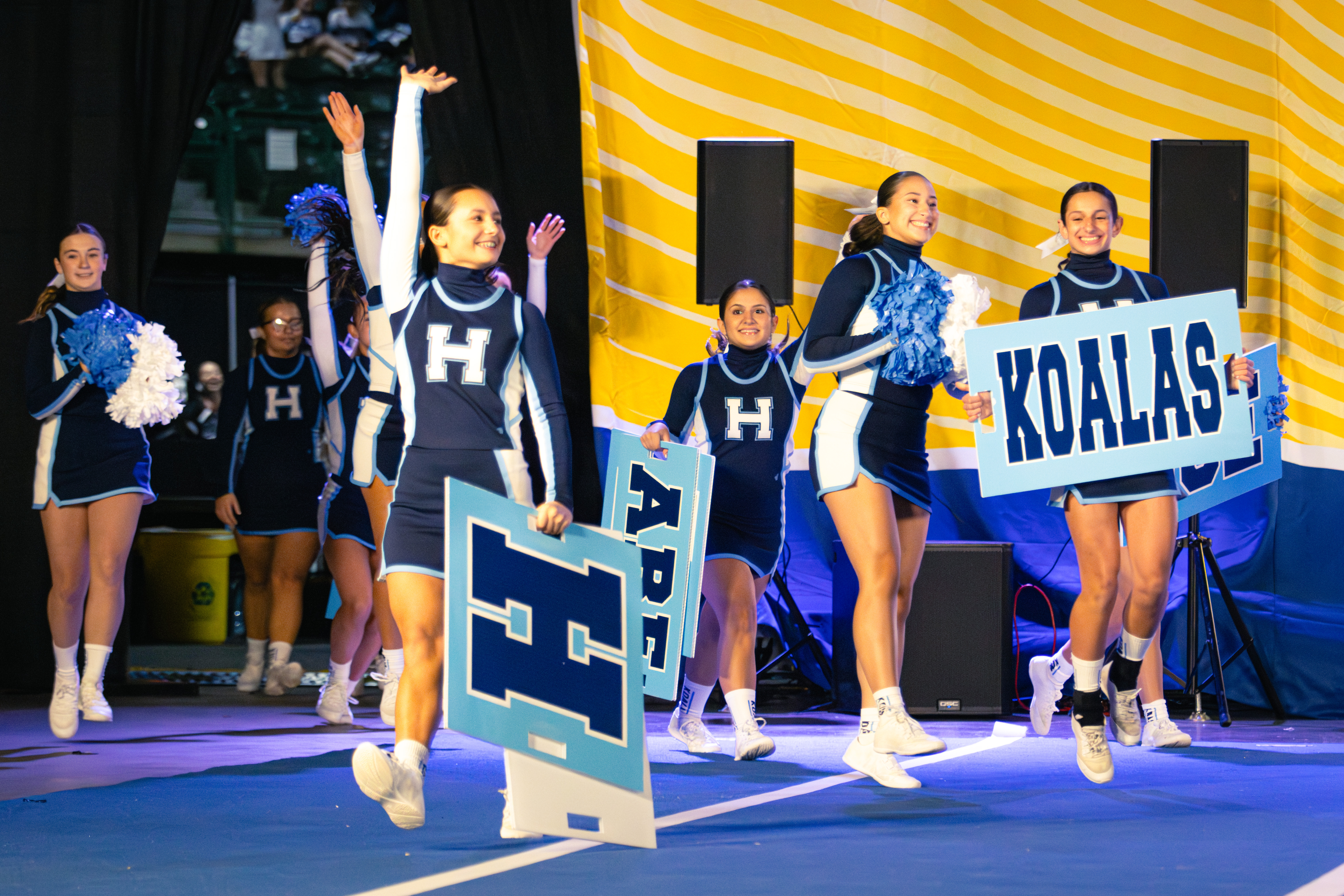 NDA, Sea, Hill earned their spots at Nationals on Sunday, competing at the UCA Northeast Regional at CURE Insurance Arena. (Annie DeBiase for the Advance/SILive.com