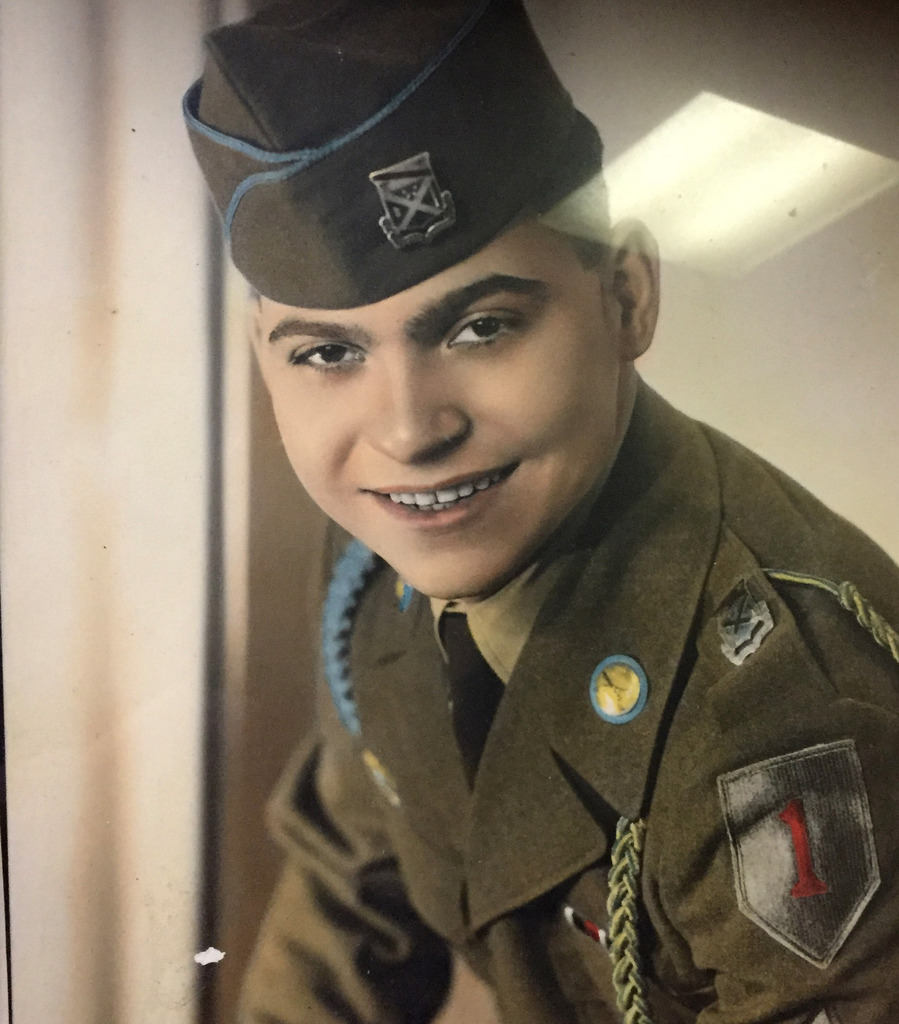 Arnold Musella of Oakwood, served in the U.S. Army from 1953-1955, he was stationed in Germany. This picture was taken 1953 and is submitted by his daughter, Diane Allocca. Arnold passed away this year, March 28, 2020 - .