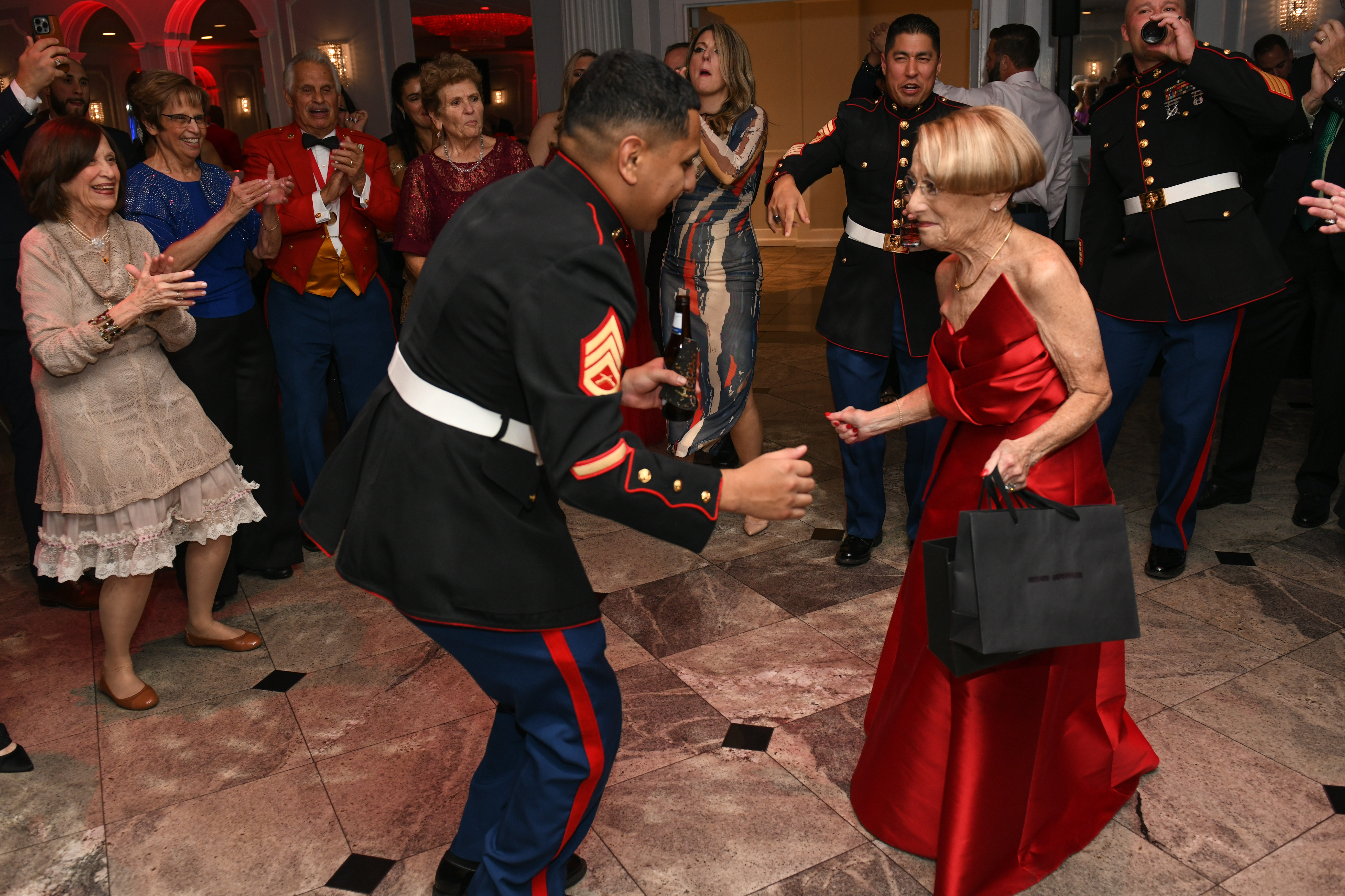 The Sgt. Angel Mendez Marine Corps League Detachment 246 celebrated the 250th Anniversary of the Marine Corps at LiGreci's Staaten on Nov.7, 2025.(Steve White for the Advance/SILive.com)