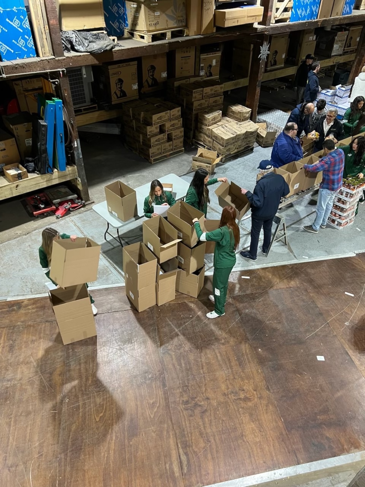 Turkeys donation