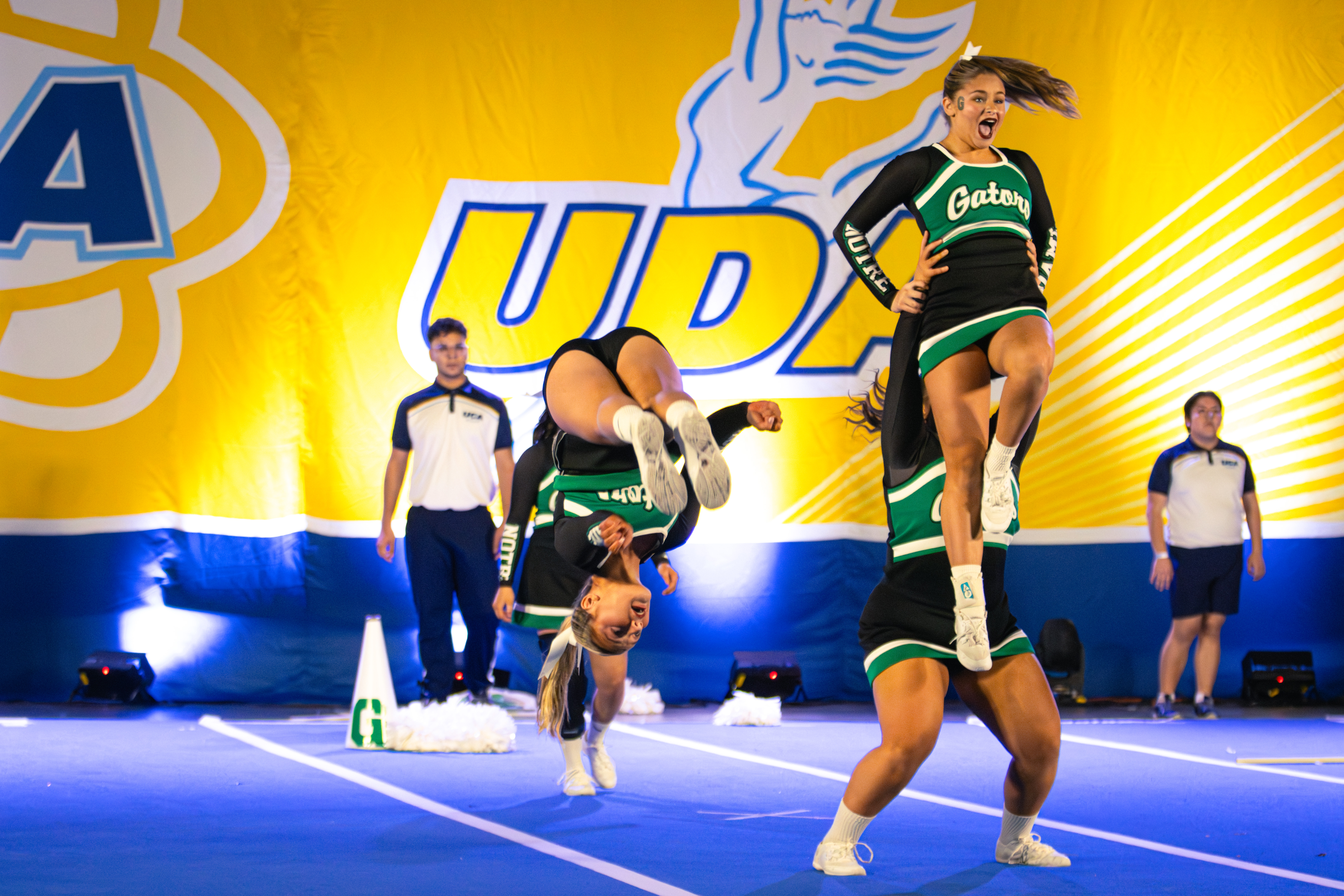 NDA, Sea, Hill earned their spots at Nationals on Sunday, competing at the UCA Northeast Regional at CURE Insurance Arena. (Annie DeBiase for the Advance/SILive.com