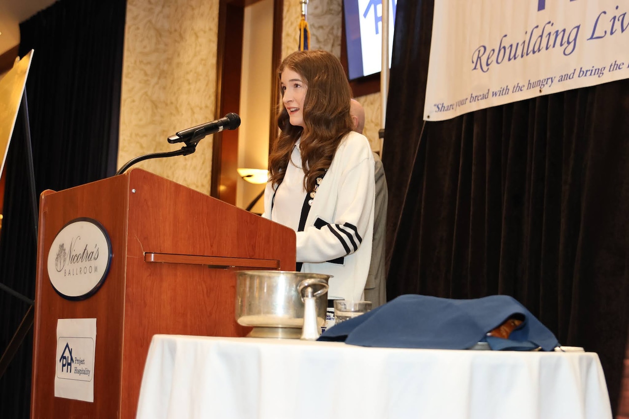 Alexa Viggiano, a student at St. Joseph Hill Academy