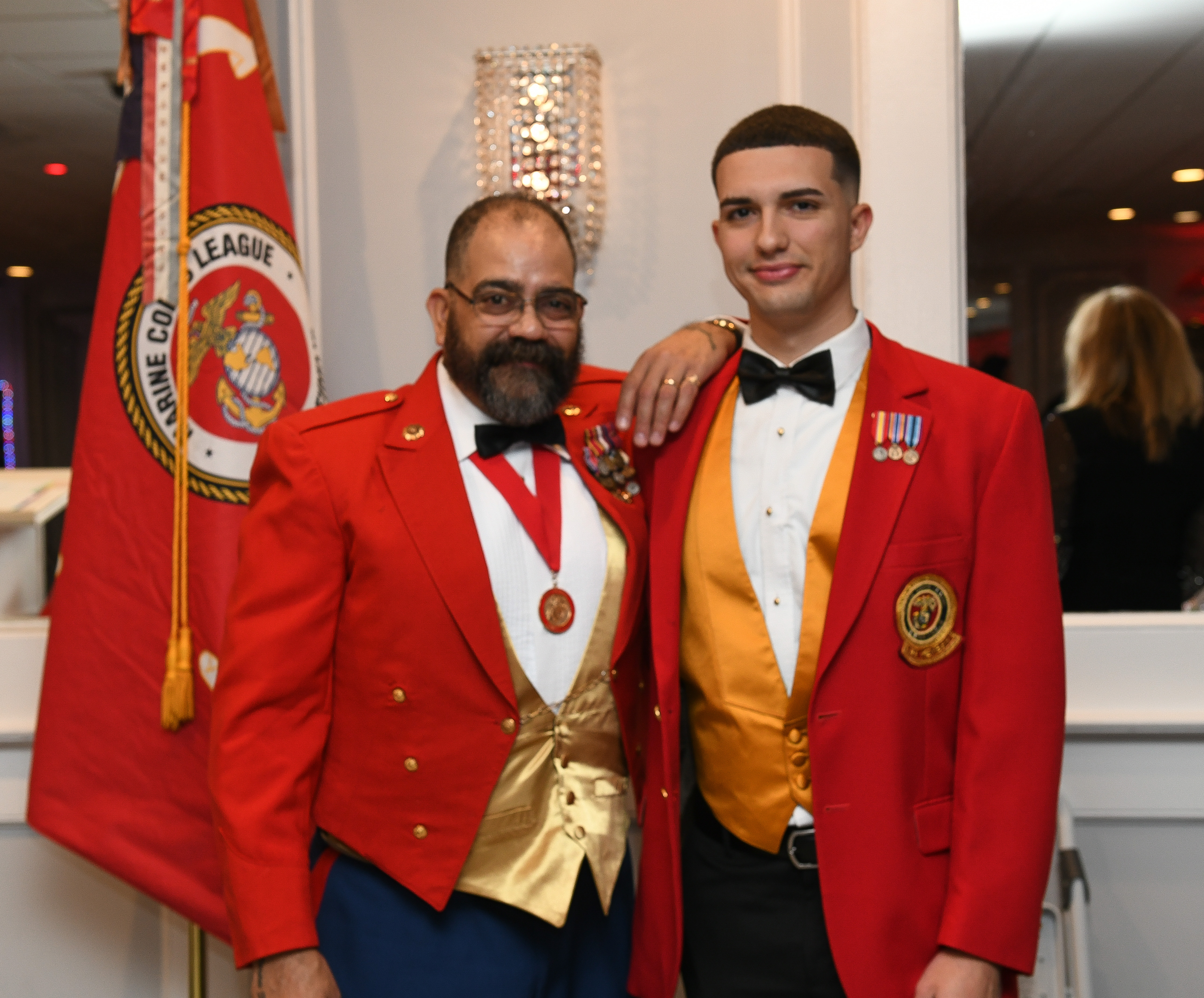 The Sgt. Angel Mendez Marine Corps League Detachment 246 celebrated the 250th Anniversary of the Marine Corps at LiGreci's Staaten on Nov.7, 2025.(Steve White for the Advance/SILive.com)