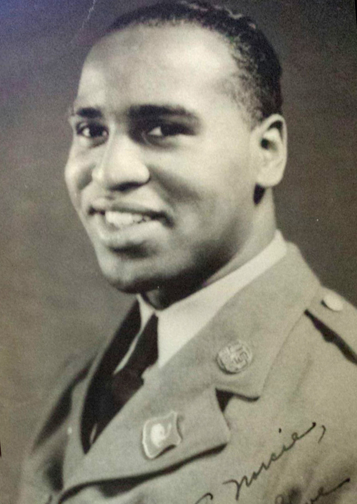 William A Morris Jr. of West Brighton served in the US Army from1939-1945. He served in 369th Coast Artillery Anti Aircraft in Pearl Harbor and served in the 4251st QM TRUCKING Unit in Normandy on D DAY. (Courtesy/Dolores Morris)