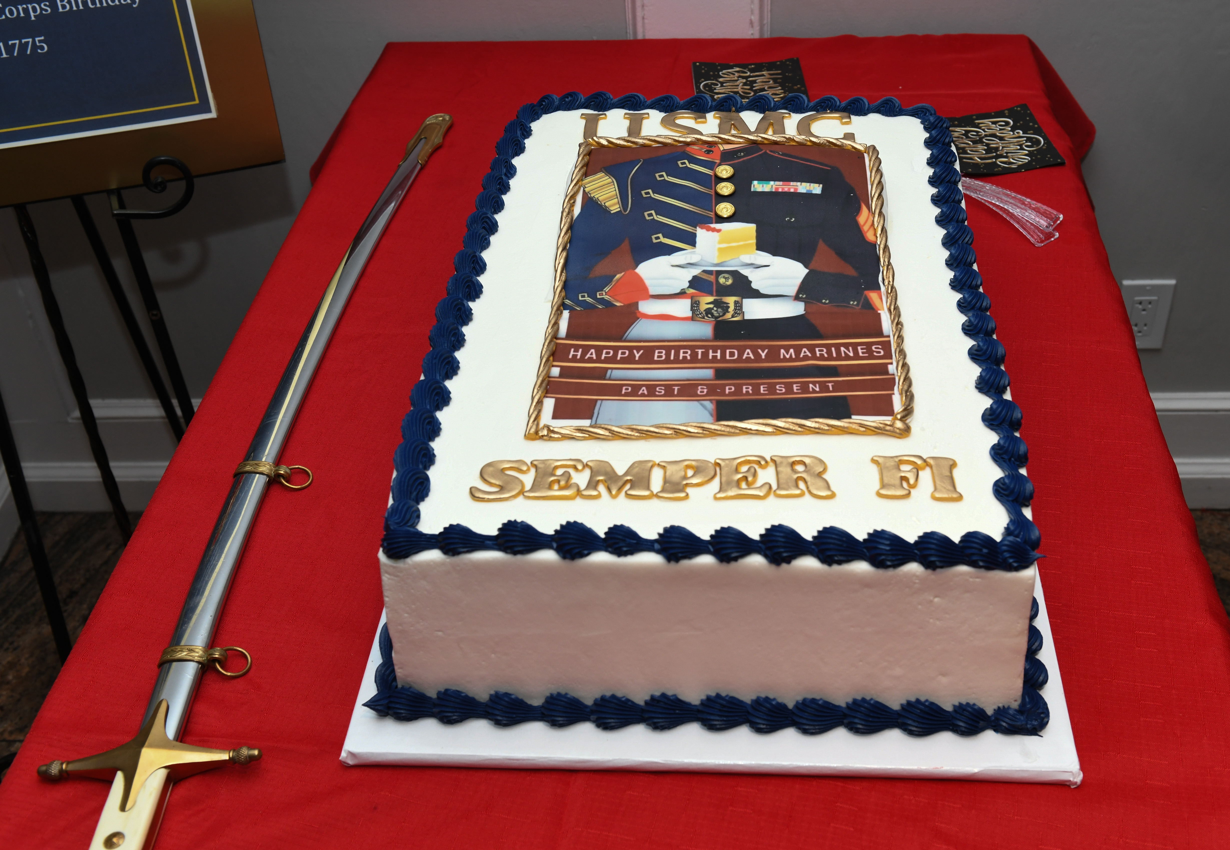 The Sgt. Angel Mendez Marine Corps League Detachment 246 celebrated the 250th Anniversary of the Marine Corps at LiGreci's Staaten on Nov.7, 2025.(Steve White for the Advance/SILive.com)