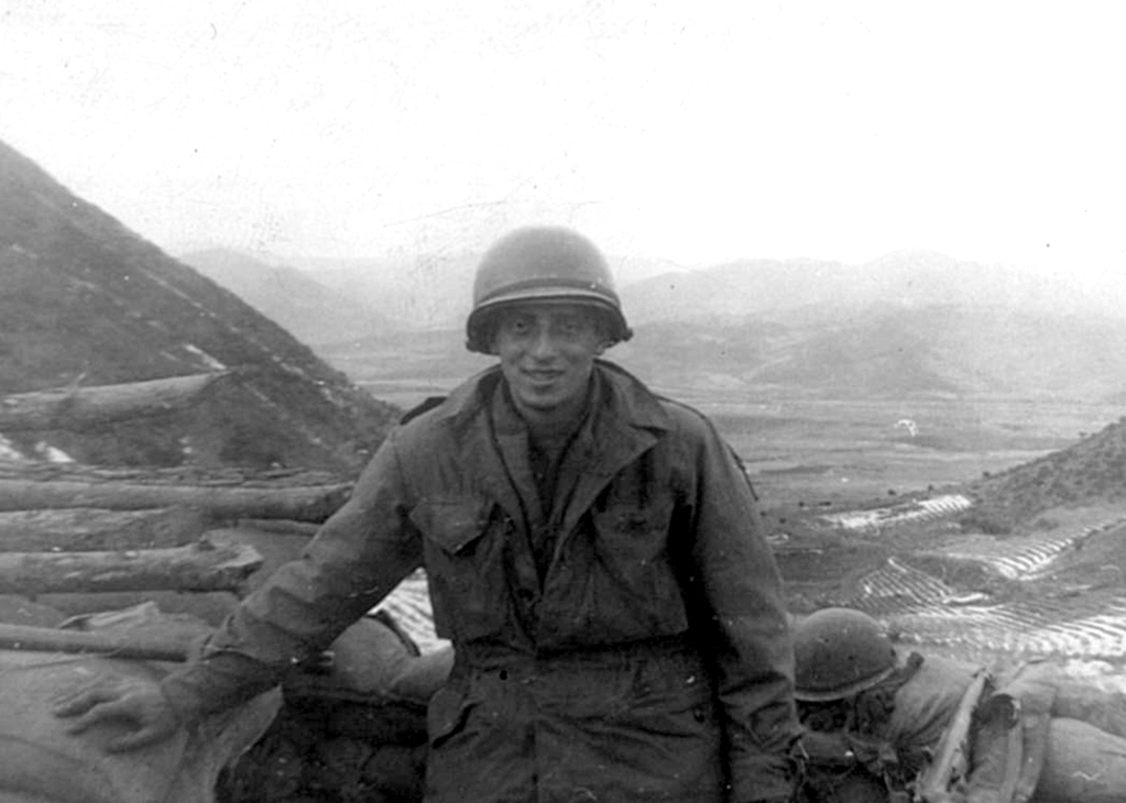 Platoon Sgt., Attilio Babe" Parente of Rosebank, served in the U.S. Army (279th Infantry Regiment of the 1st Battalion 45th Division) Babe was inducted Nov 1950 and discharged Oct 1952. He served in Hokaido, Japan and North and South Korea. "The 279th regiment was responsible for seizing six northern hills during the battle for Pork Chop Hill. The 82nd regiment took the southern hills. Babe received Combat Infantry Badge, Korean service medal, Army Occupation Medal (Japan) and the Bronze Service Star. Babe passed in May 2010, and he belonged to Sgt. Michael Labetti Post in Rosebank. "While on Patrol in June of 1952 near Agec, N. Korea, Cpl Gerard Mitten from Staten Island (Mariners Harbor) was KIA by small arm fire, sniper attack. Babe was in close proximity to Cpl. Mitten and was nearly killed himself. Cpl. Mitten is recognized at the Korean War Memorial on Staten Island. Cpl. Mittens sister a Nun who is part of a Children retreat in Japan reached out to me a few years back and I visited the Korean War Memorial with her to show her brothers name on the wall." (Submitted his nephew by Robert Moretti)