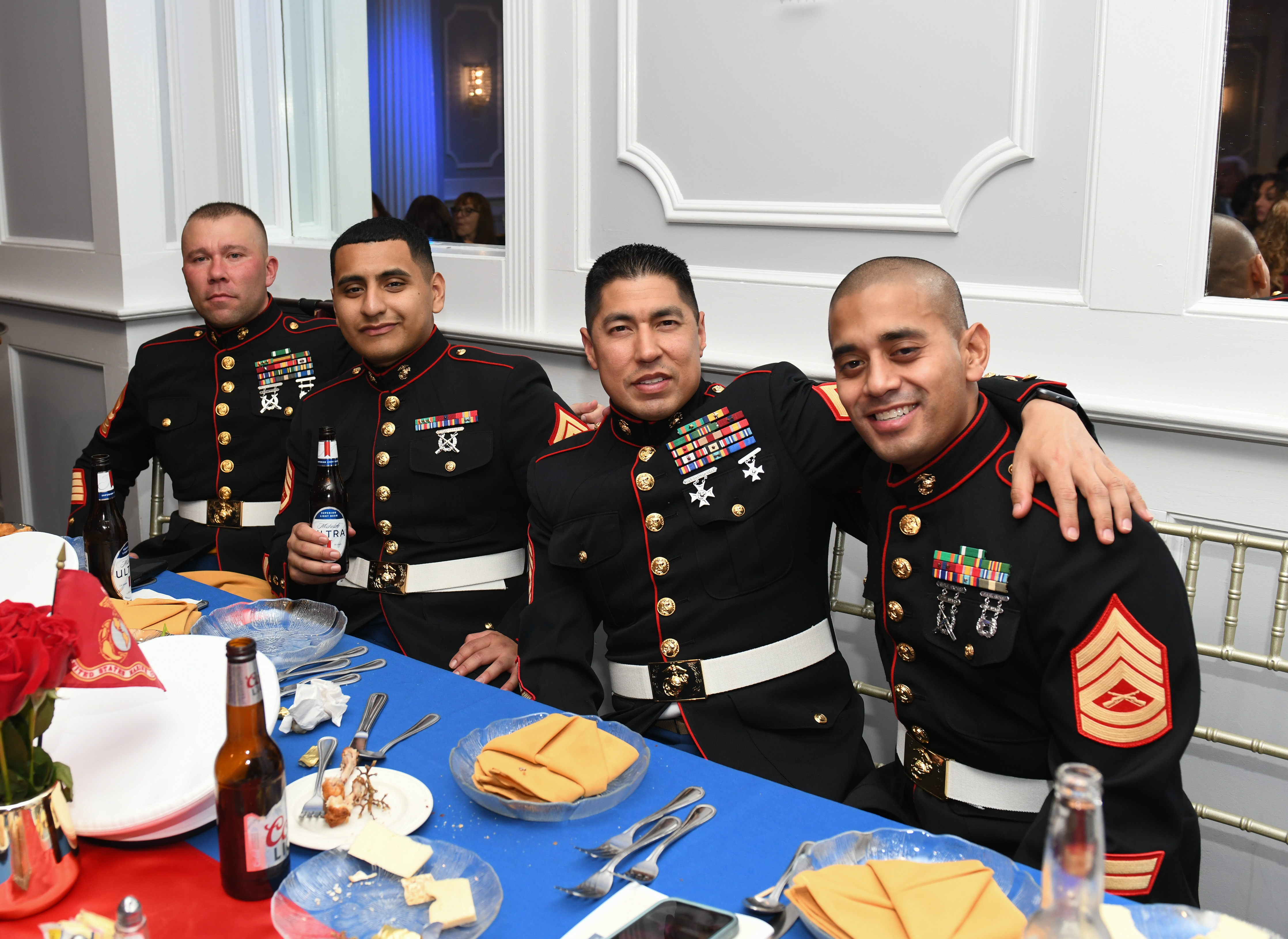 The Sgt. Angel Mendez Marine Corps League Detachment 246 celebrated the 250th Anniversary of the Marine Corps at LiGreci's Staaten on Nov.7, 2025.(Steve White for the Advance/SILive.com)