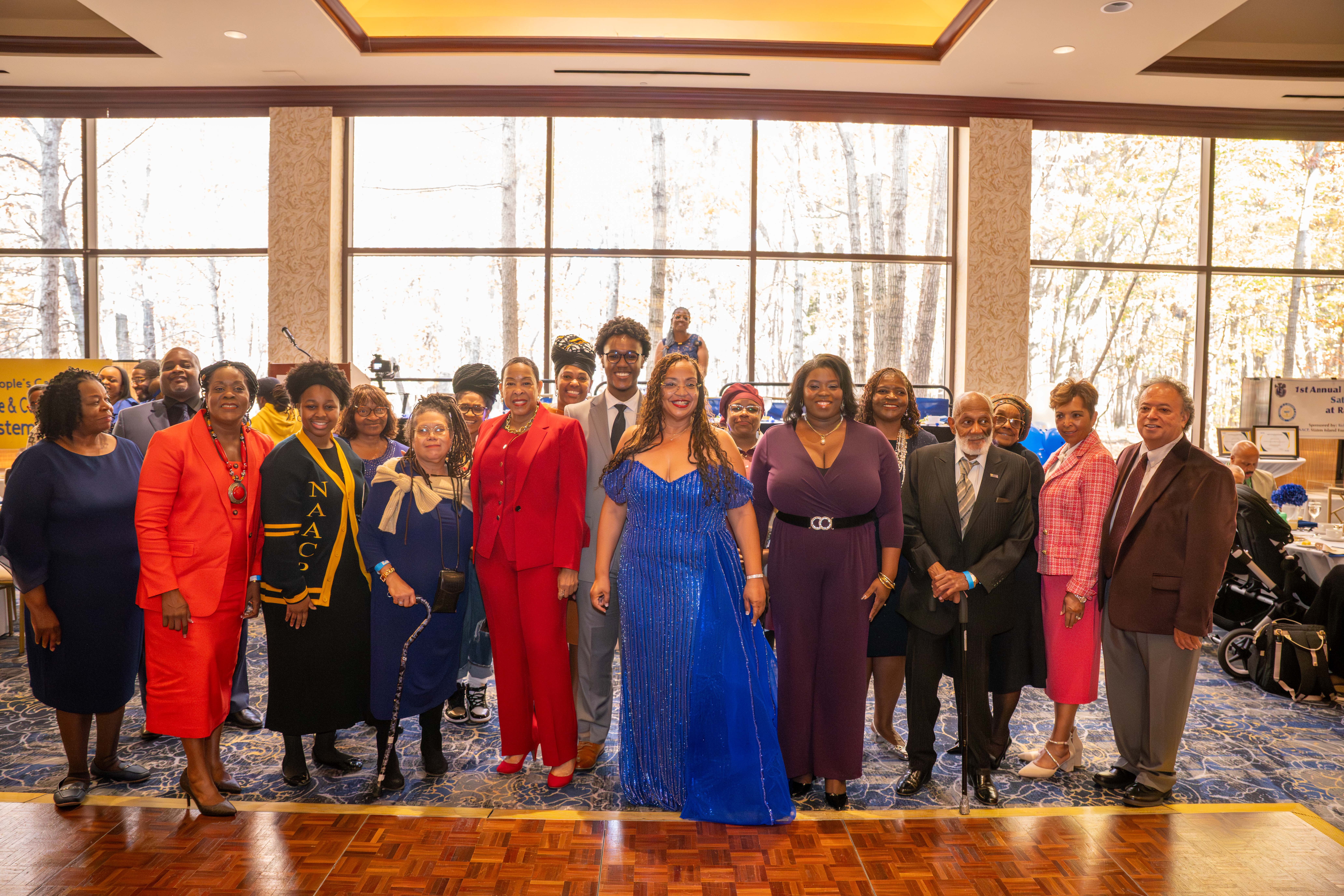 Hundreds attend the Staten Island NAACP’s Freedom Fund Luncheon held at Nicotra’s Ballroom at the Hilton Garden Inn on Saturday, November 8, 2025, in Bloomfield. The milestone event marked 100 years of service to the community. (Owen Reiter for the Advance/SILive.com