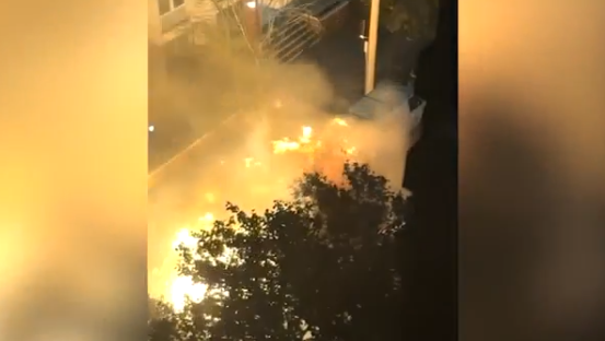 VIDEOS: 7 firefighters hurt after fire spreads to parked cars, leads to massive explosion in the Bronx